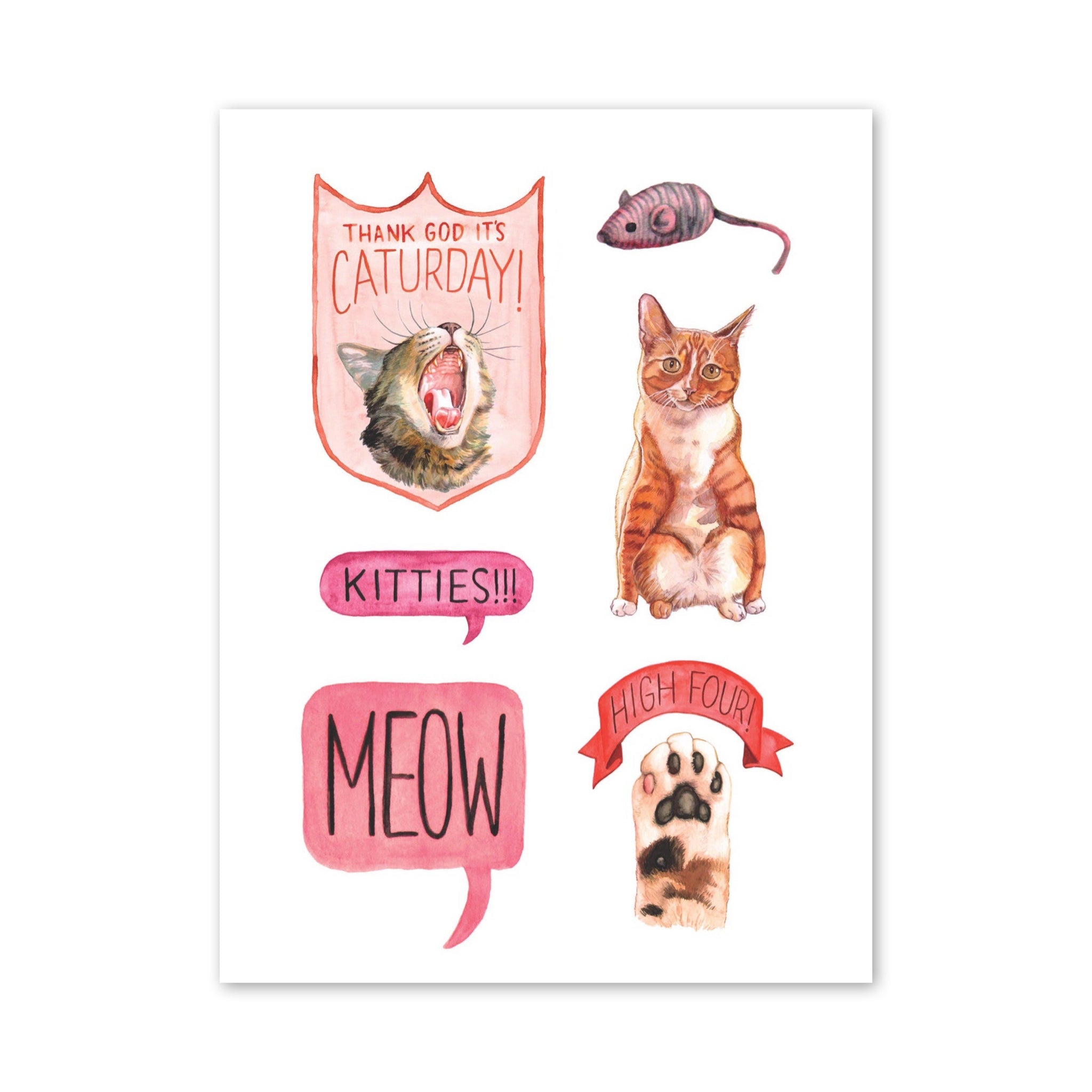 Cat's Meow Sticker Book - bubblegum market