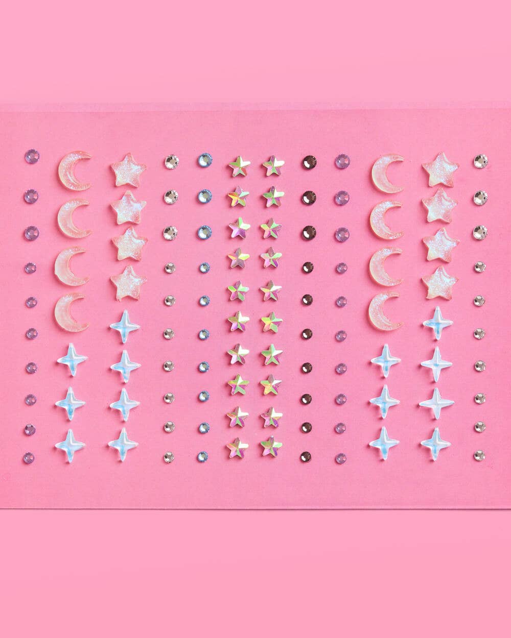 Celestial Adhesive Face Gems - bubblegum market