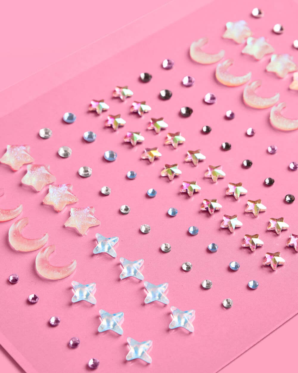 Celestial Adhesive Face Gems - bubblegum market