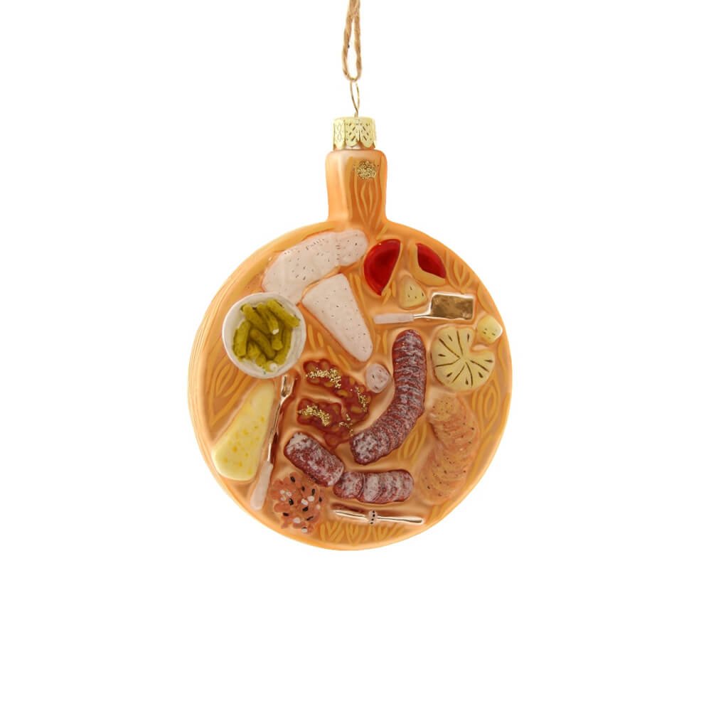 Charcuterie Ornament 4" - bubblegum market