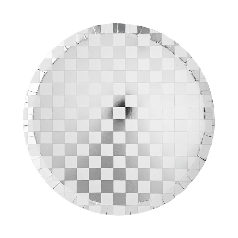 Check It! Dazzling Diamond Dessert Plates 8" - bubblegum market