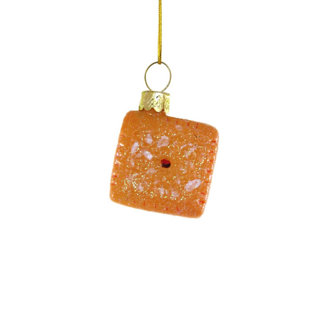 Cheese It Cracker Ornament 1.5" - bubblegum market