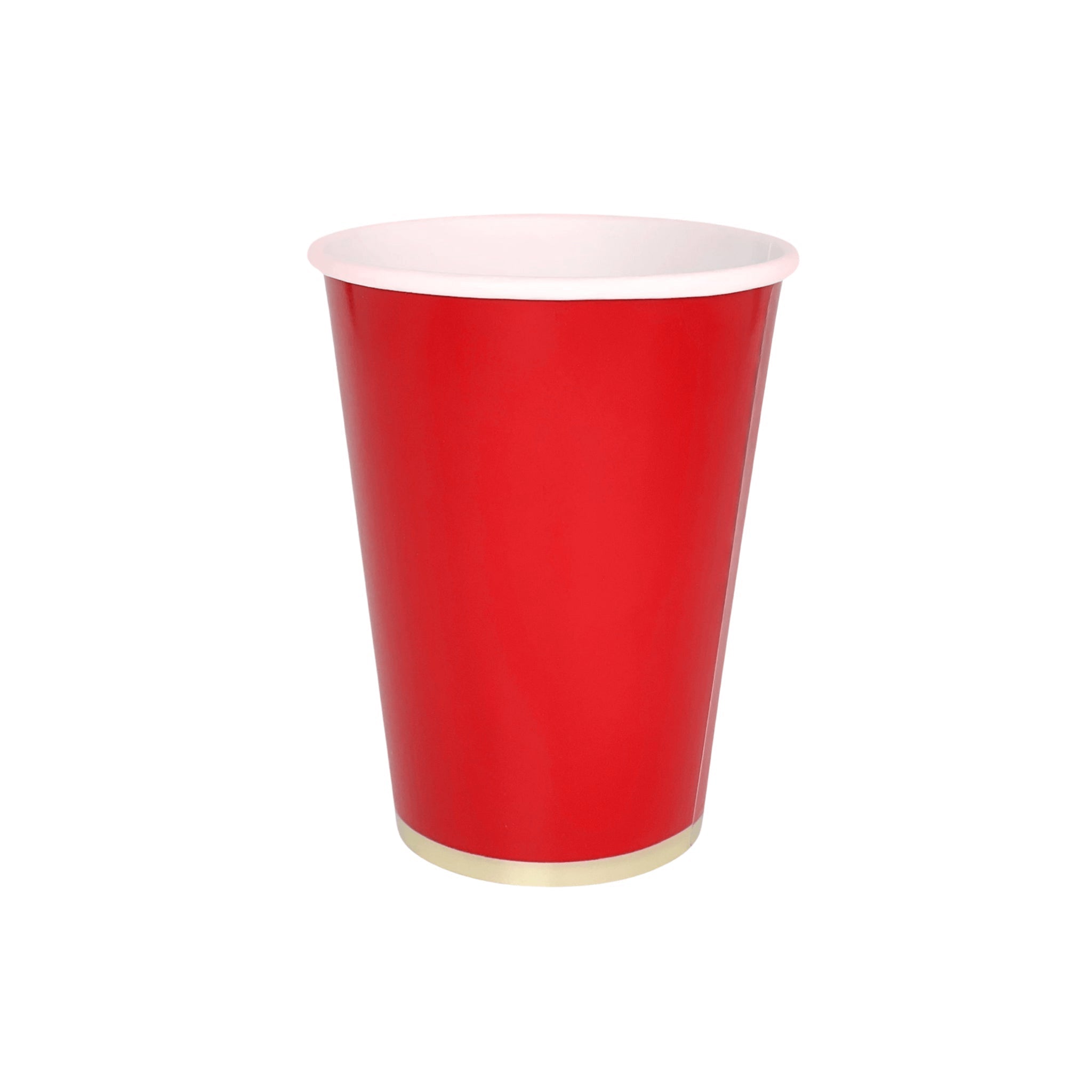 Cherry Red Signature Paper Party Cups - bubblegum market