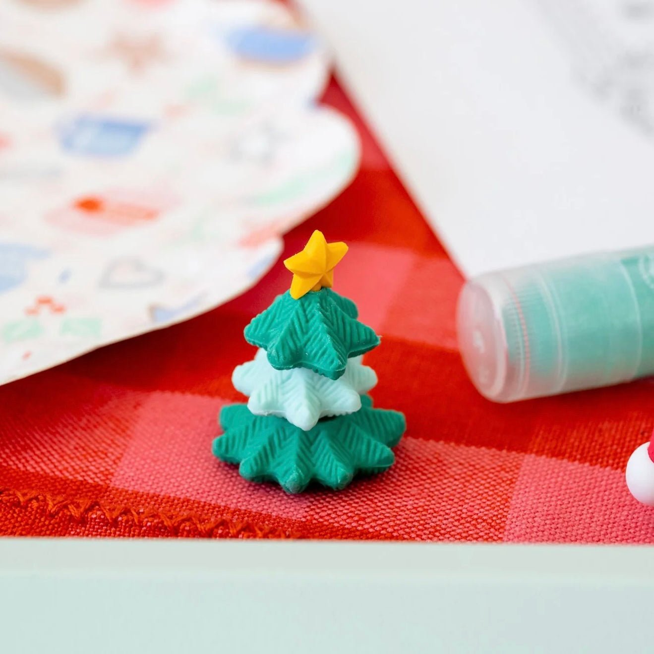 Christmas Eraser Set - bubblegum market