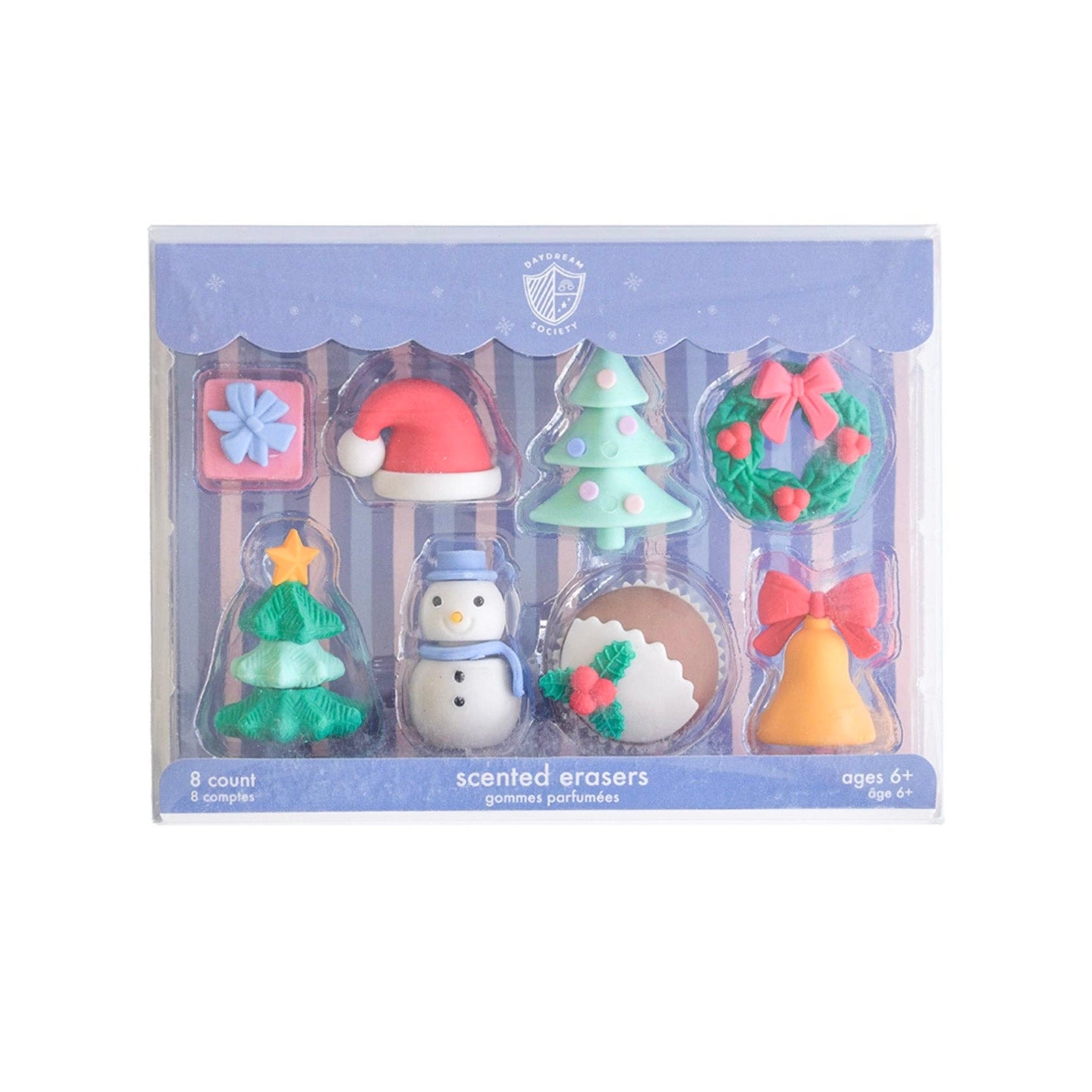 Christmas Eraser Set - bubblegum market