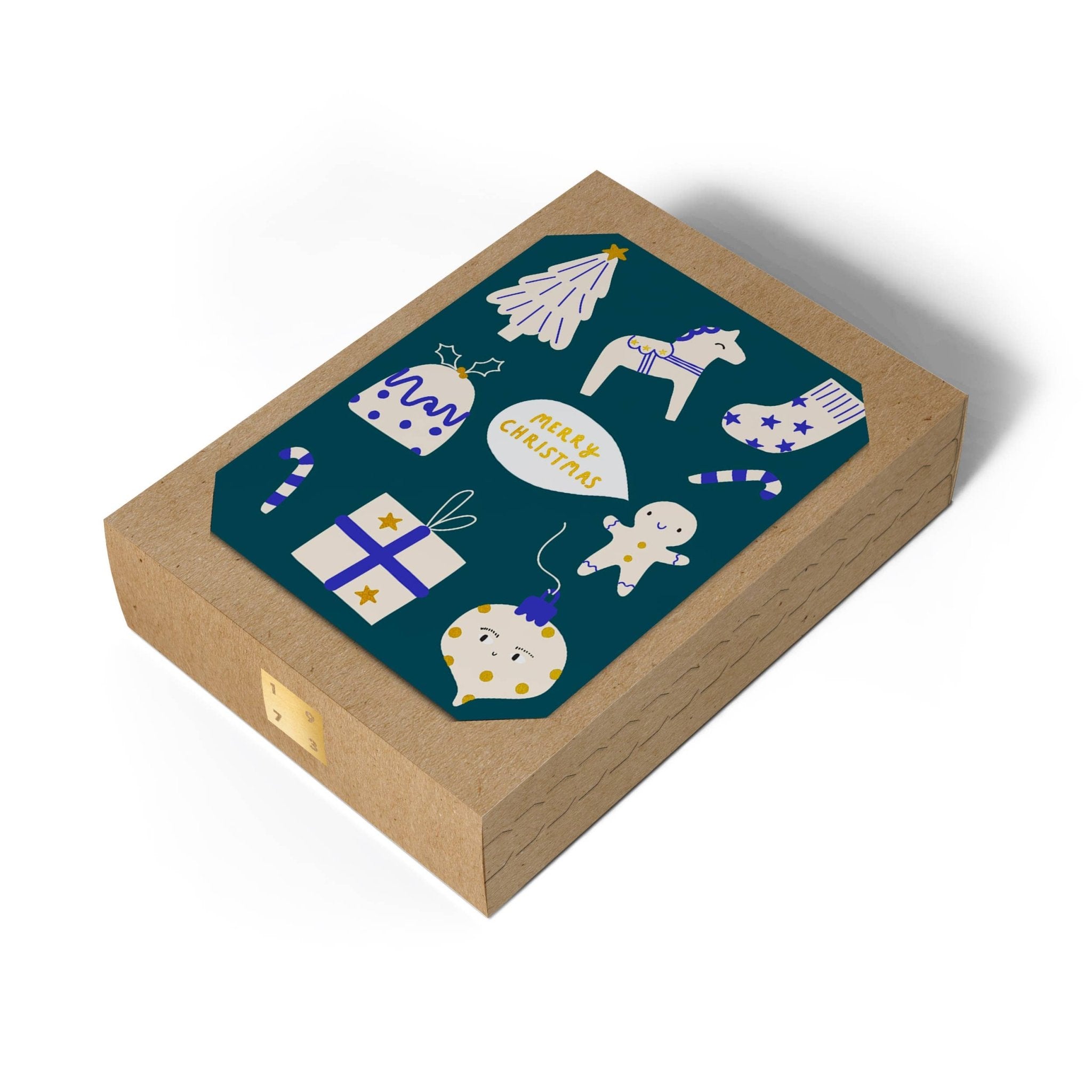 Christmas Icons Holiday Greeting Cards Boxed Set - bubblegum market
