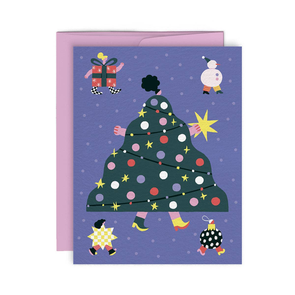 CHRISTMAS PARADE Holiday Greeting Card - bubblegum market