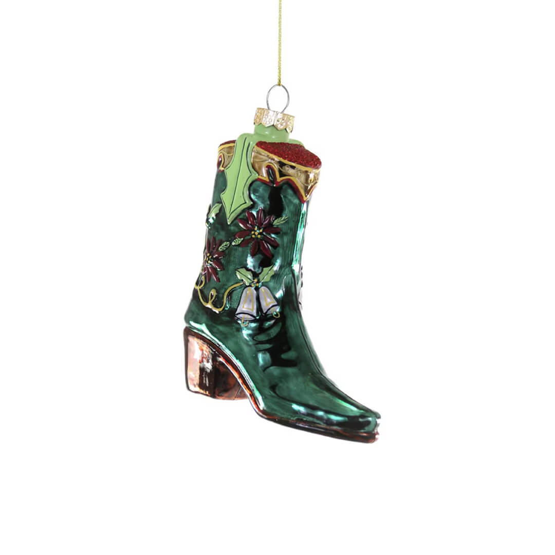 Christmas Tidings Boot Ornament 4.5" - bubblegum market