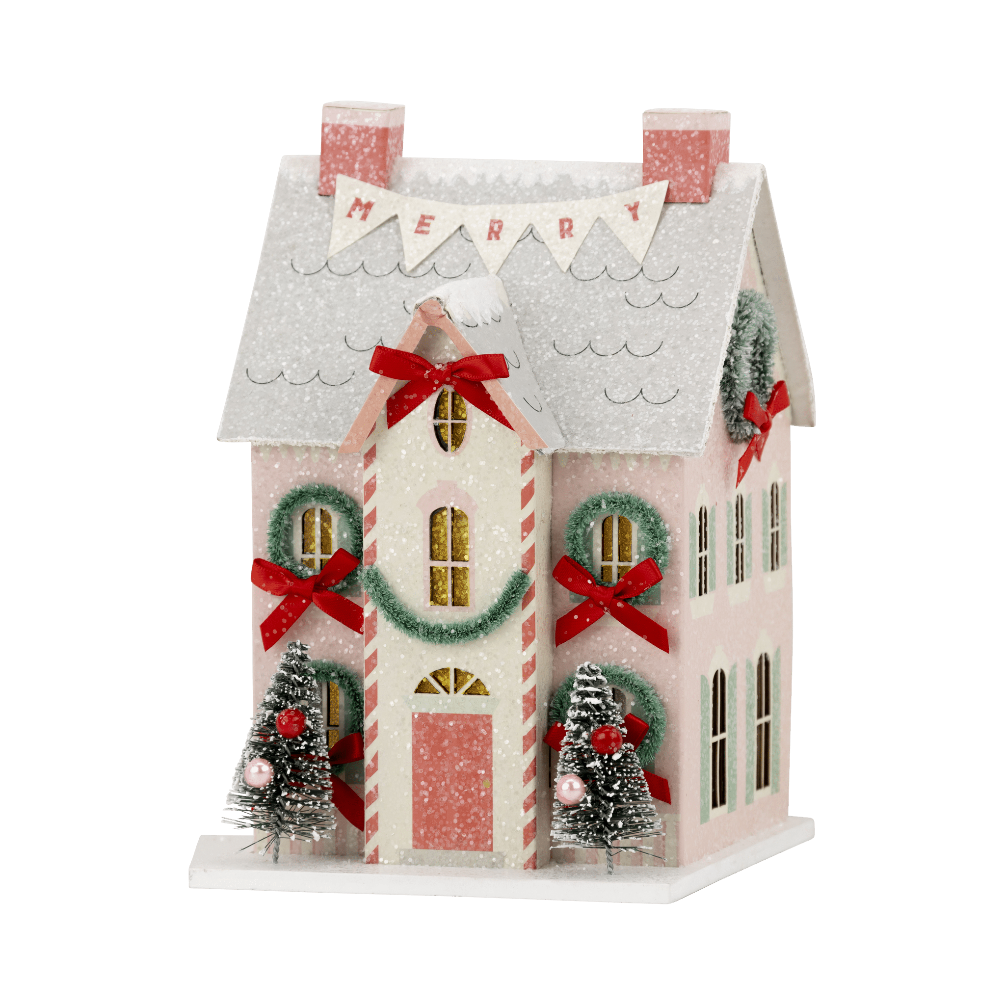 Christmas Village Merry House - bubblegum market