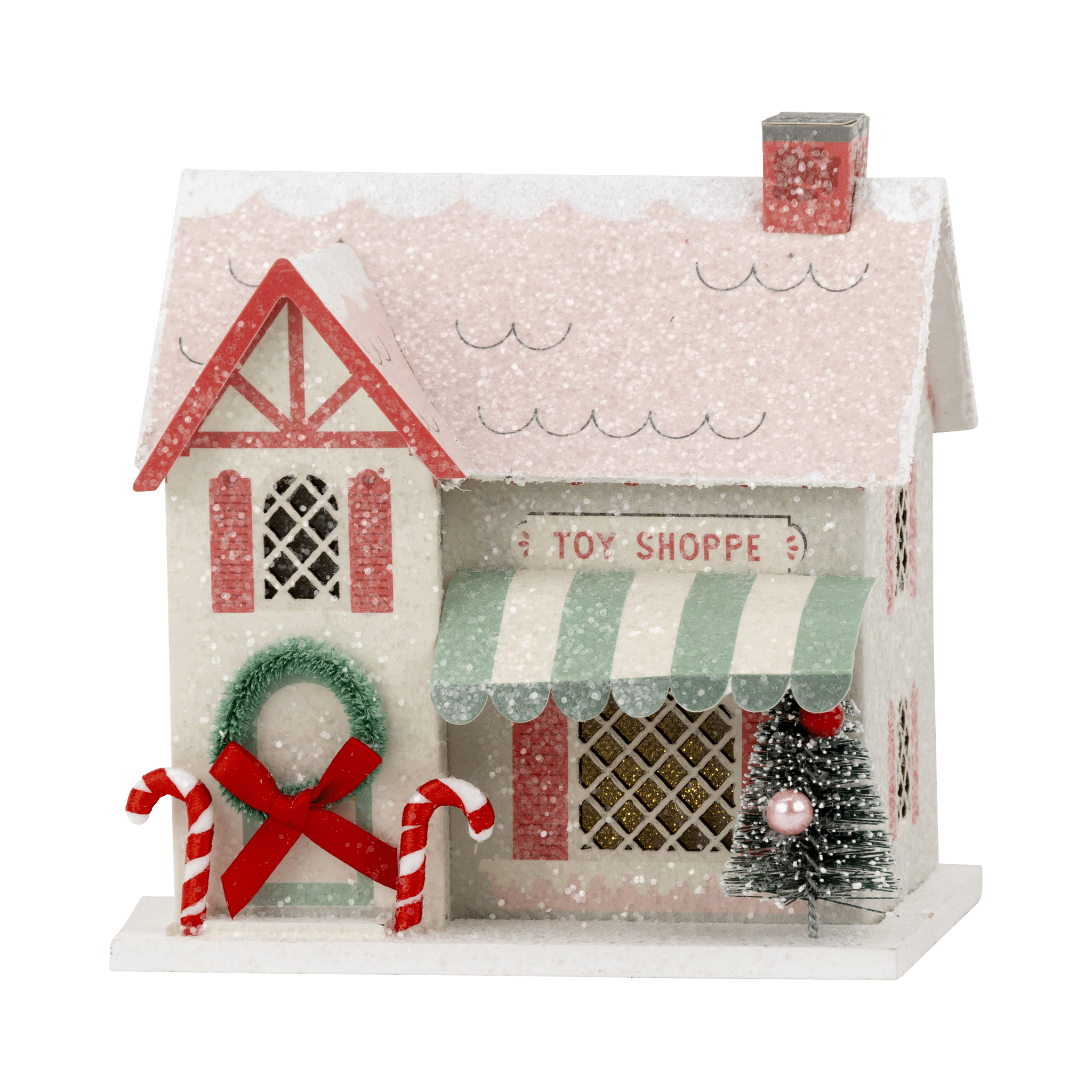 Christmas Village Toy Shop - bubblegum market