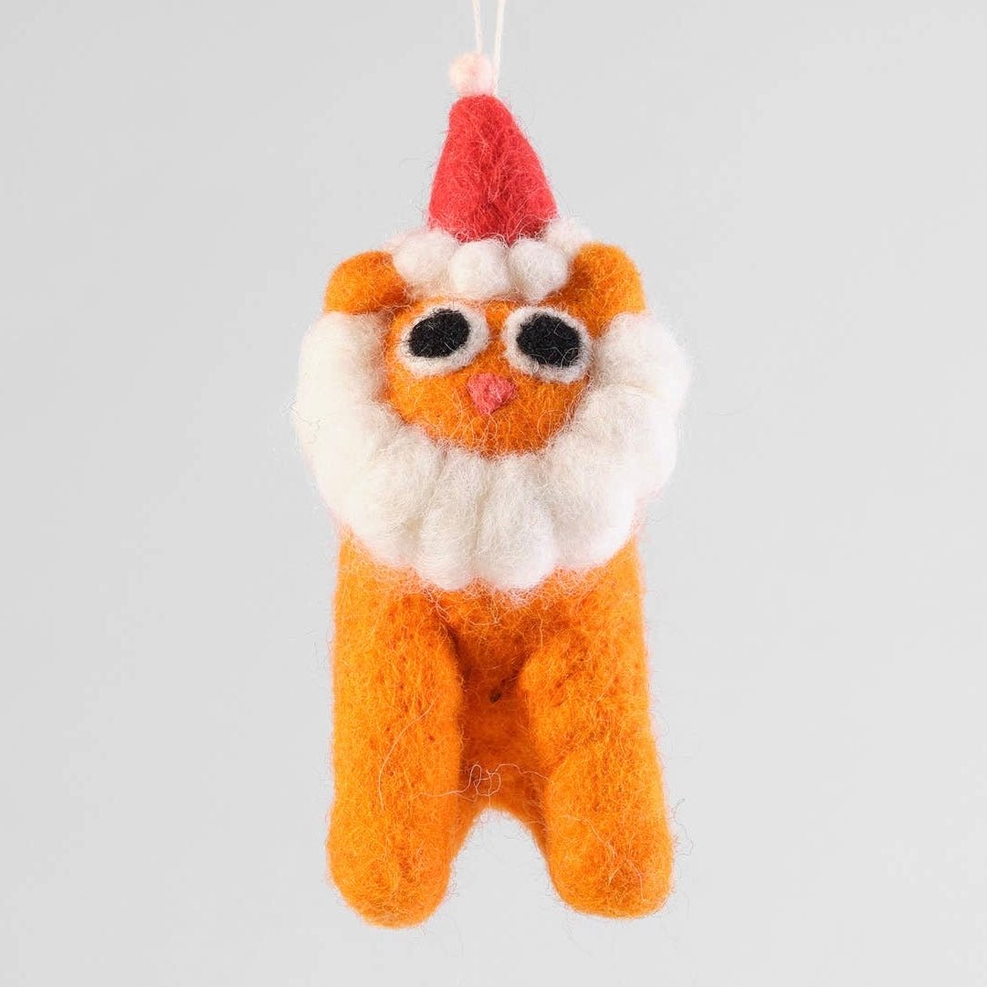 'Claws' Hanging Felt Ornament - bubblegum market