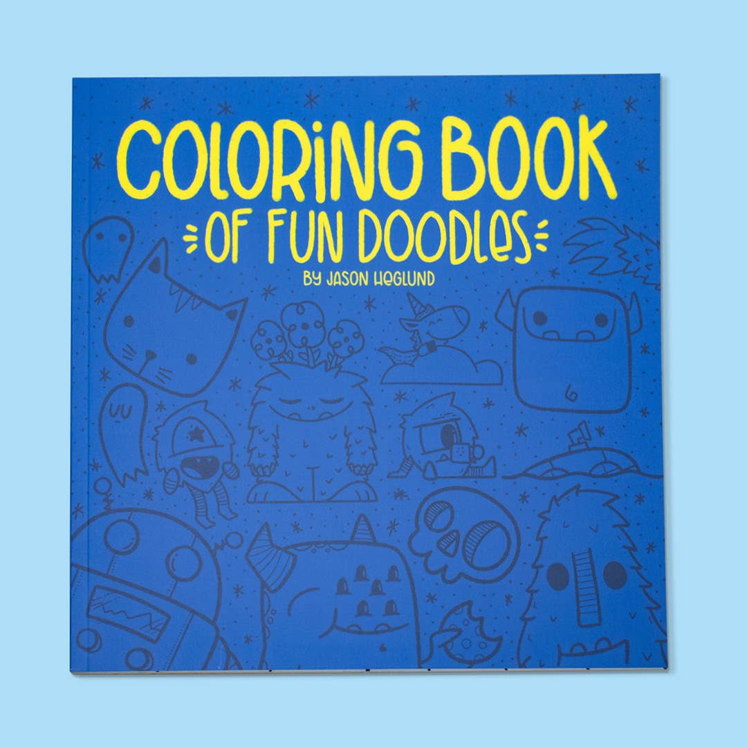 Coloring Book of Fun Doodles - bubblegum market