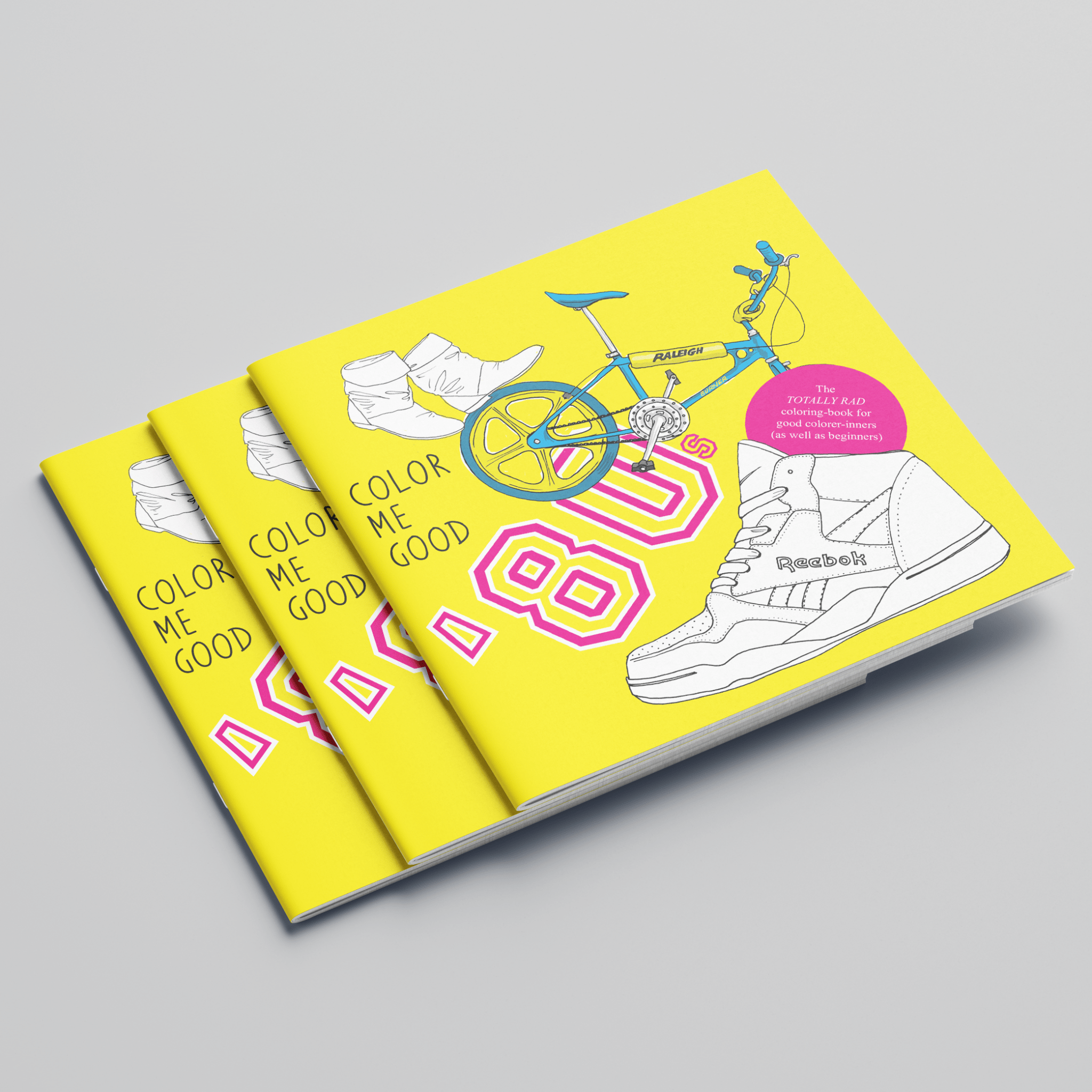 Colour Me Good '80s Coloring Book - bubblegum market