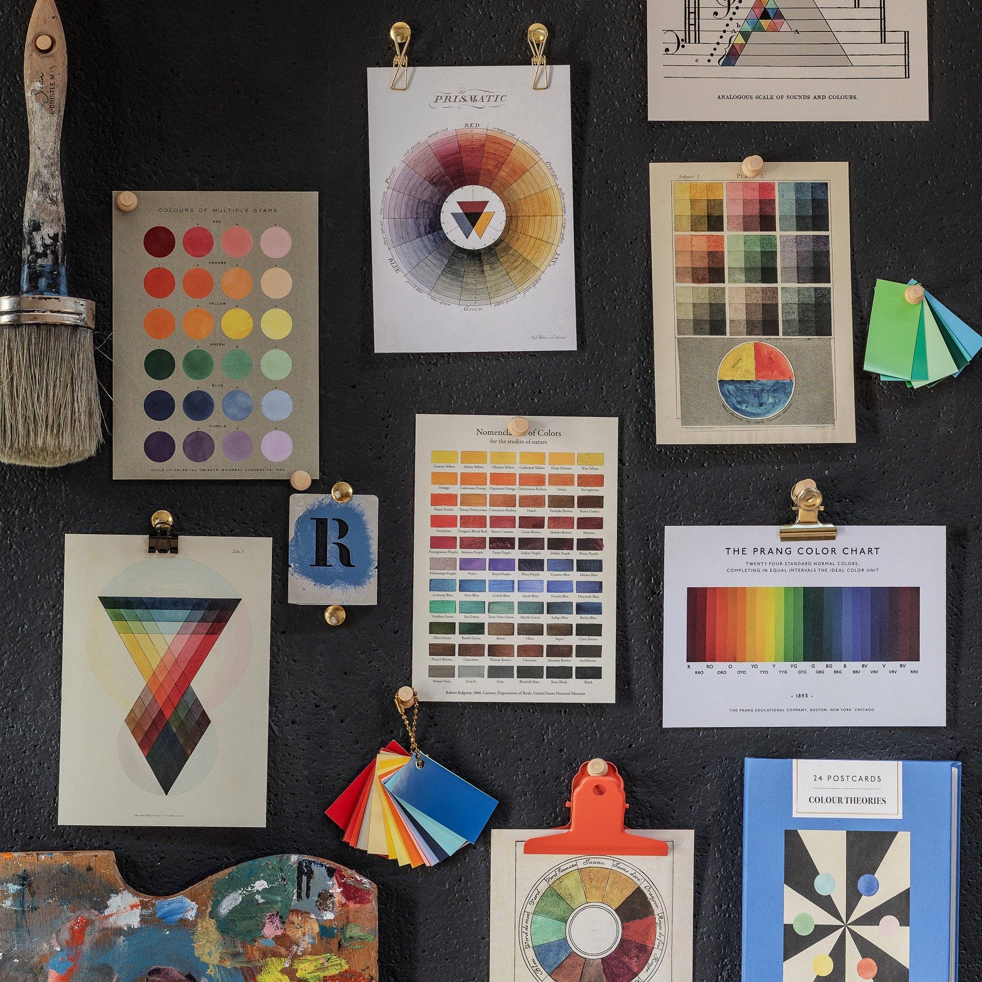 Colour Theories Postcard Book - bubblegum market