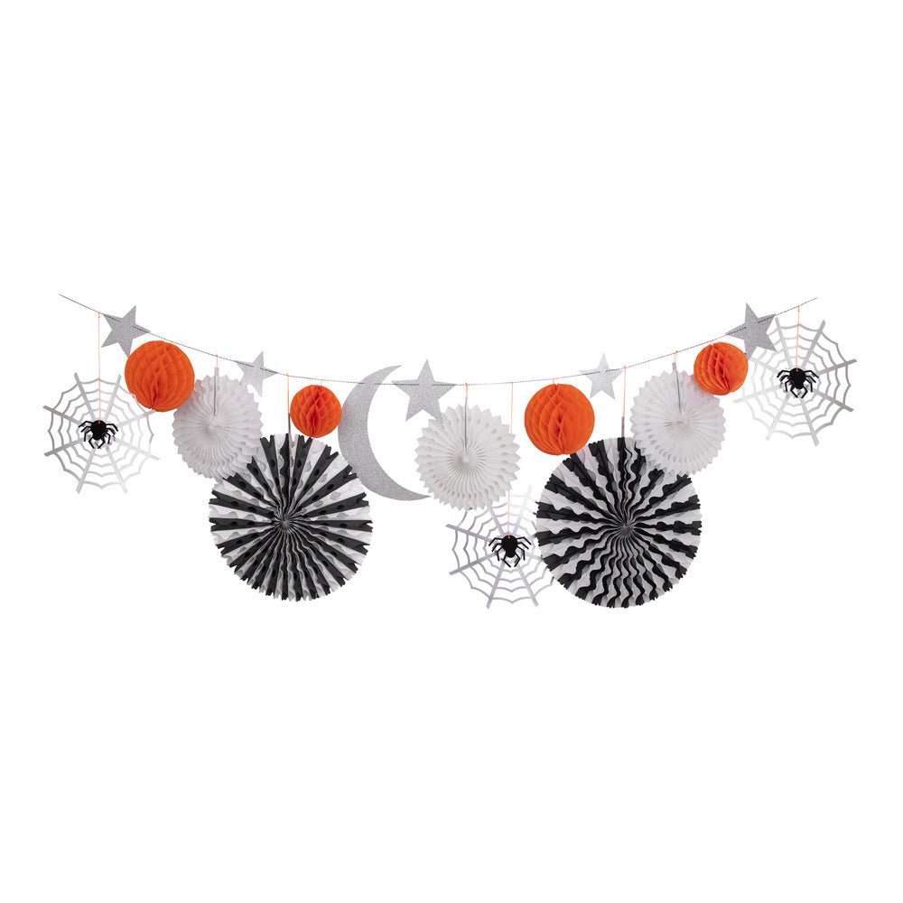 COMING SOON: Meri Meri Party Halloween Honeycomb Shapes Garland - bubblegum market
