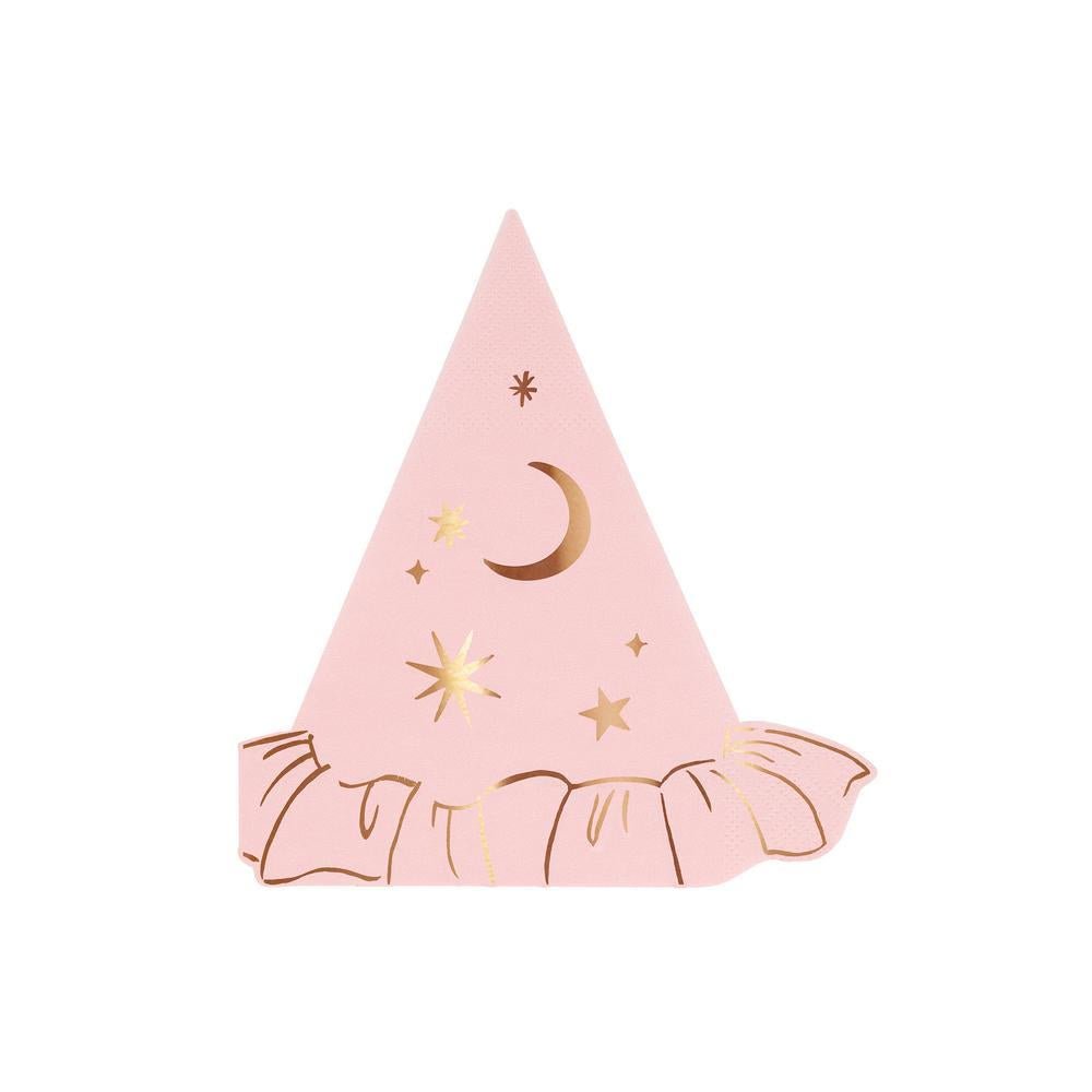 COMING SOON: Meri Meri Party Pink Witch Hat Napkins - bubblegum market