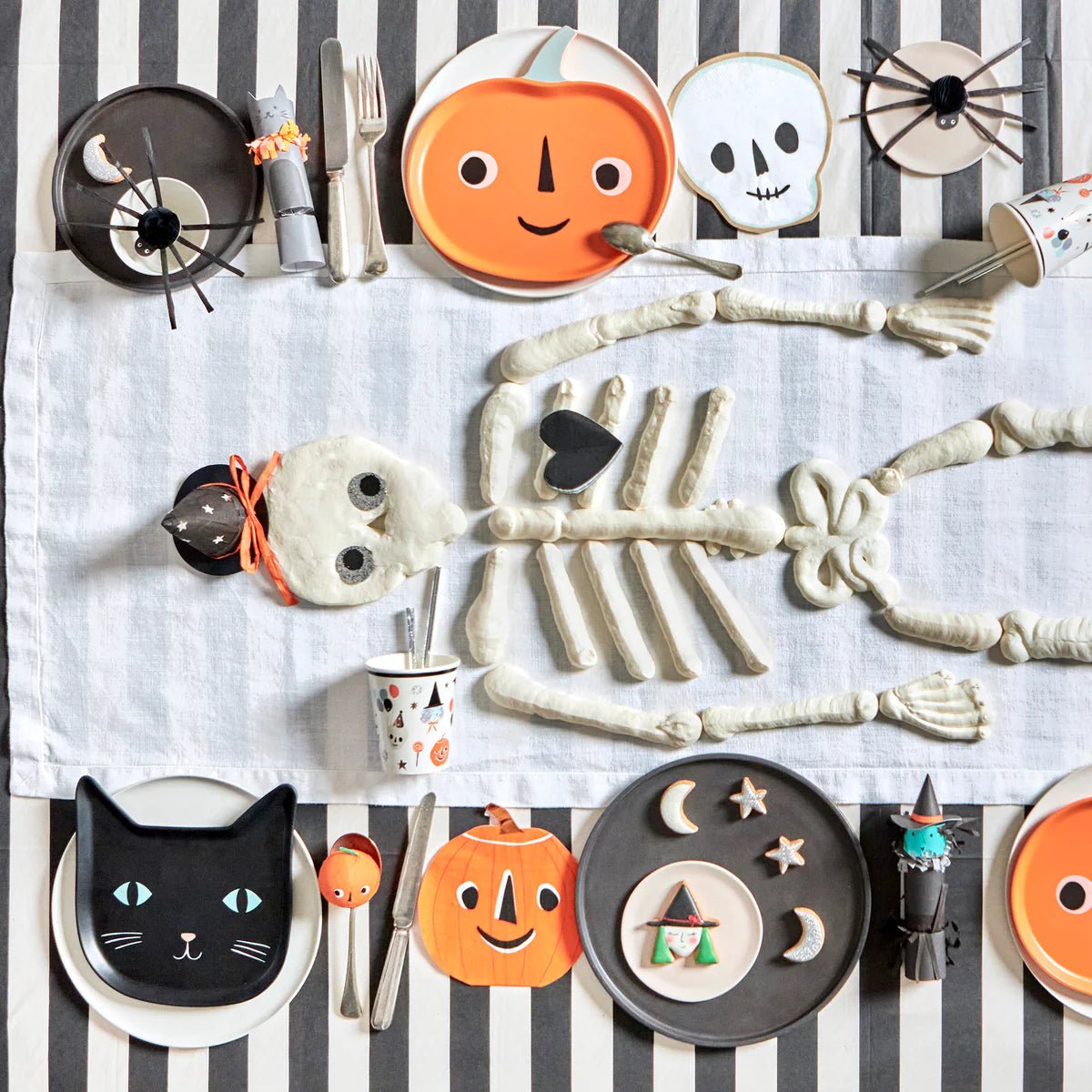 COMING SOON: Meri Meri Party Reusable Jack O' Lantern Plate 9" - bubblegum market