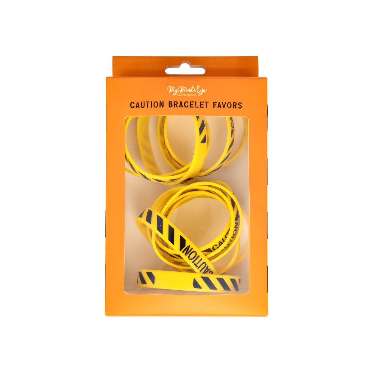 Construction Party Favor Rubber Bracelets - bubblegum market