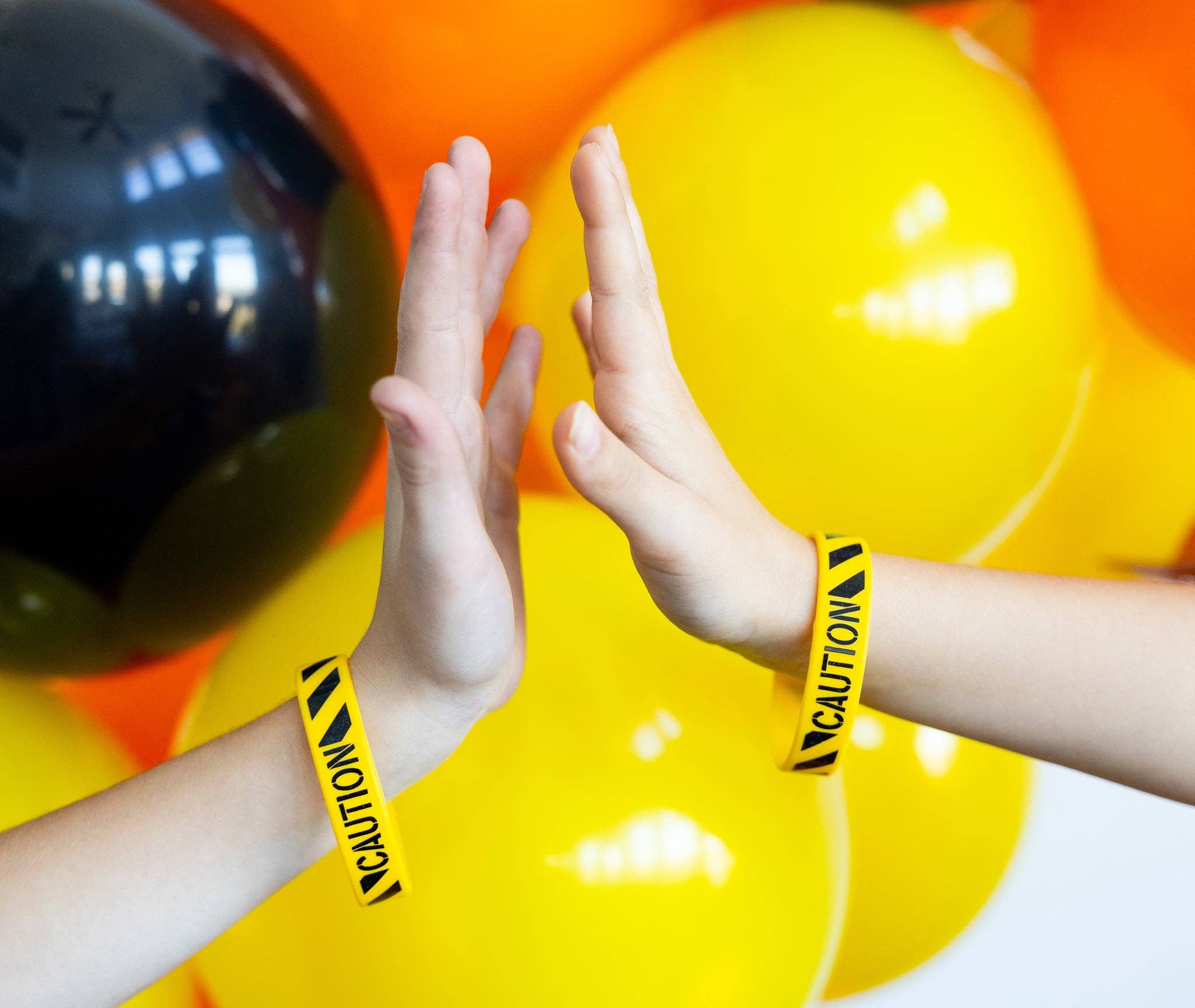 Construction Party Favor Rubber Bracelets - bubblegum market