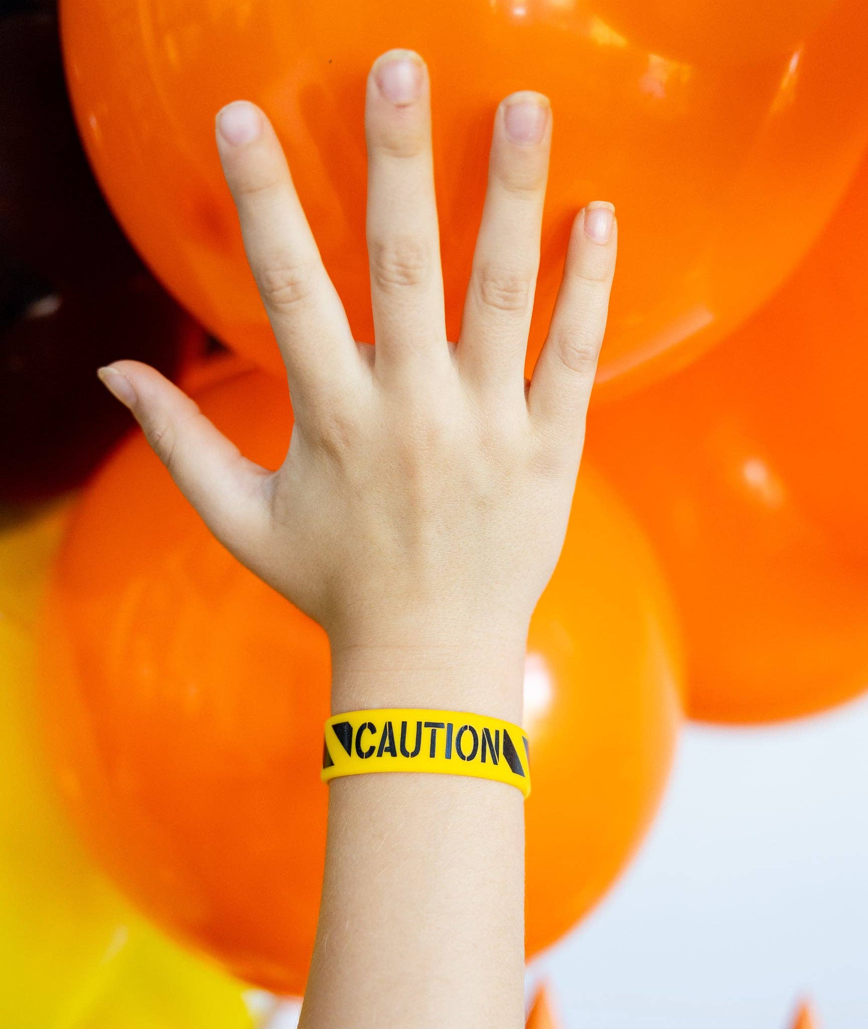 Construction Party Favor Rubber Bracelets - bubblegum market