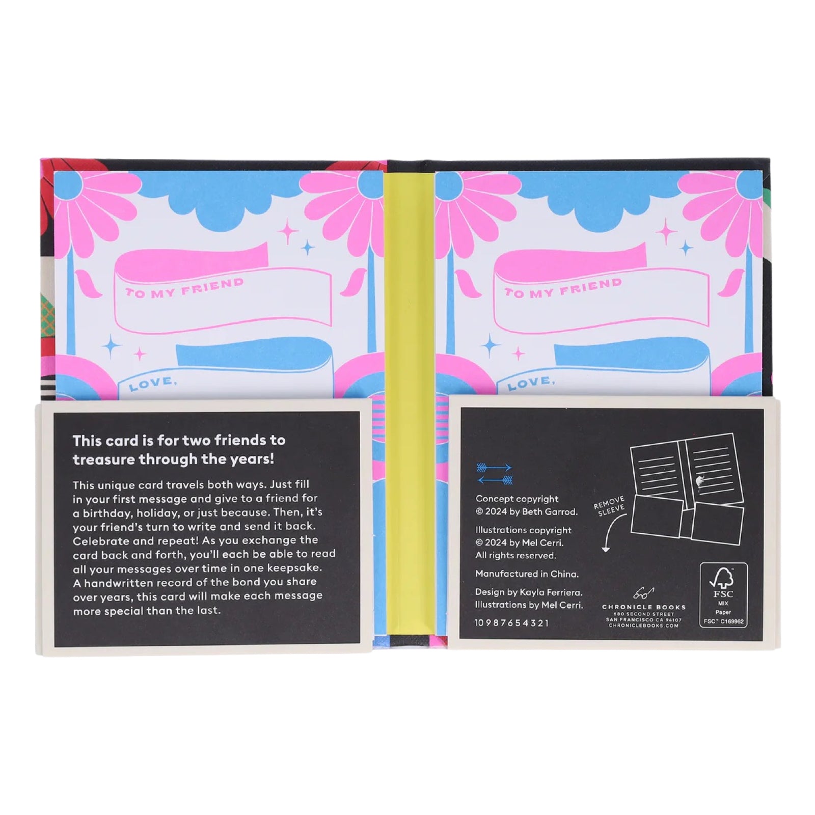 Continuous Greetings: A Shared Card for Friends - bubblegum market