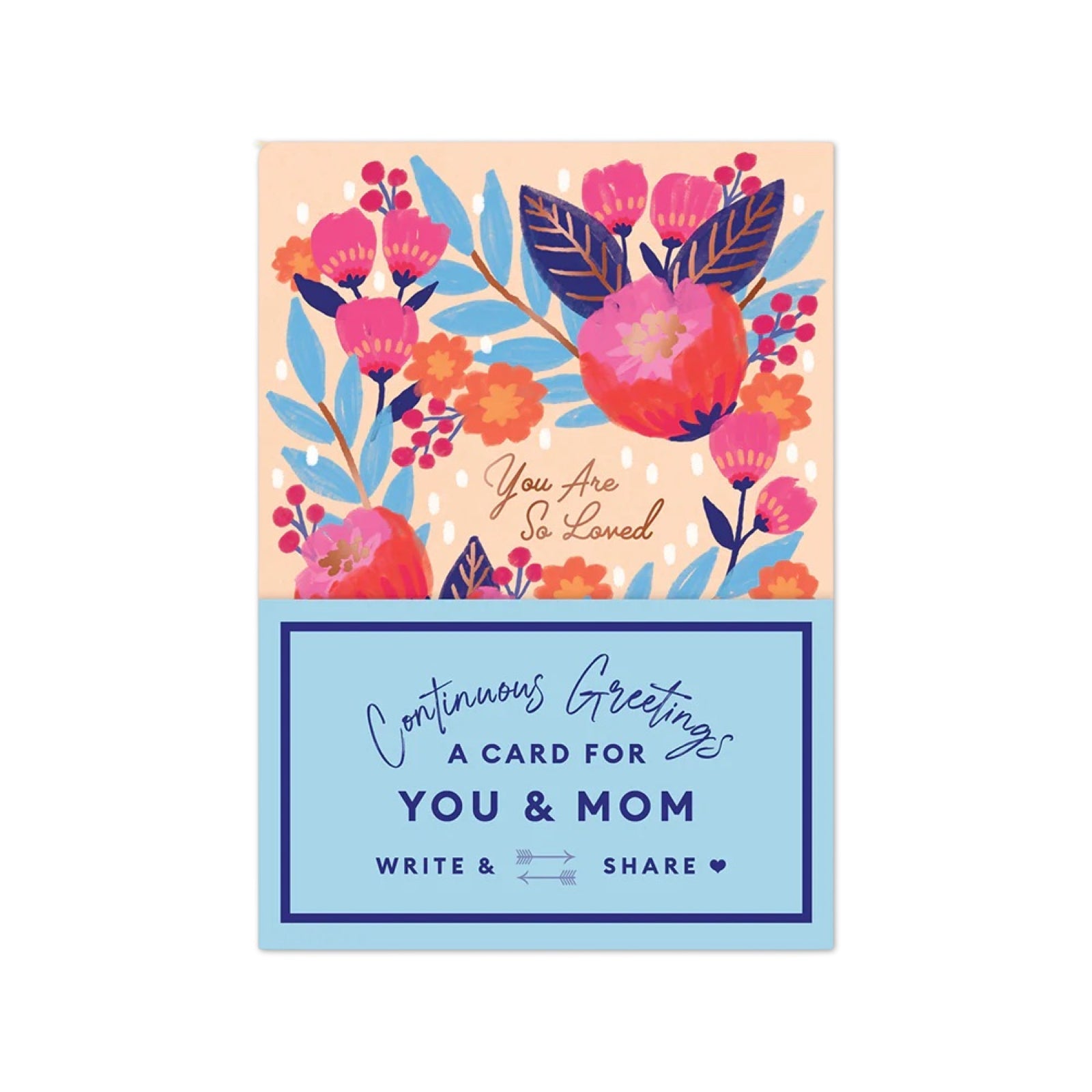 Continuous Greetings: A Shared Card for You and Mom - bubblegum market
