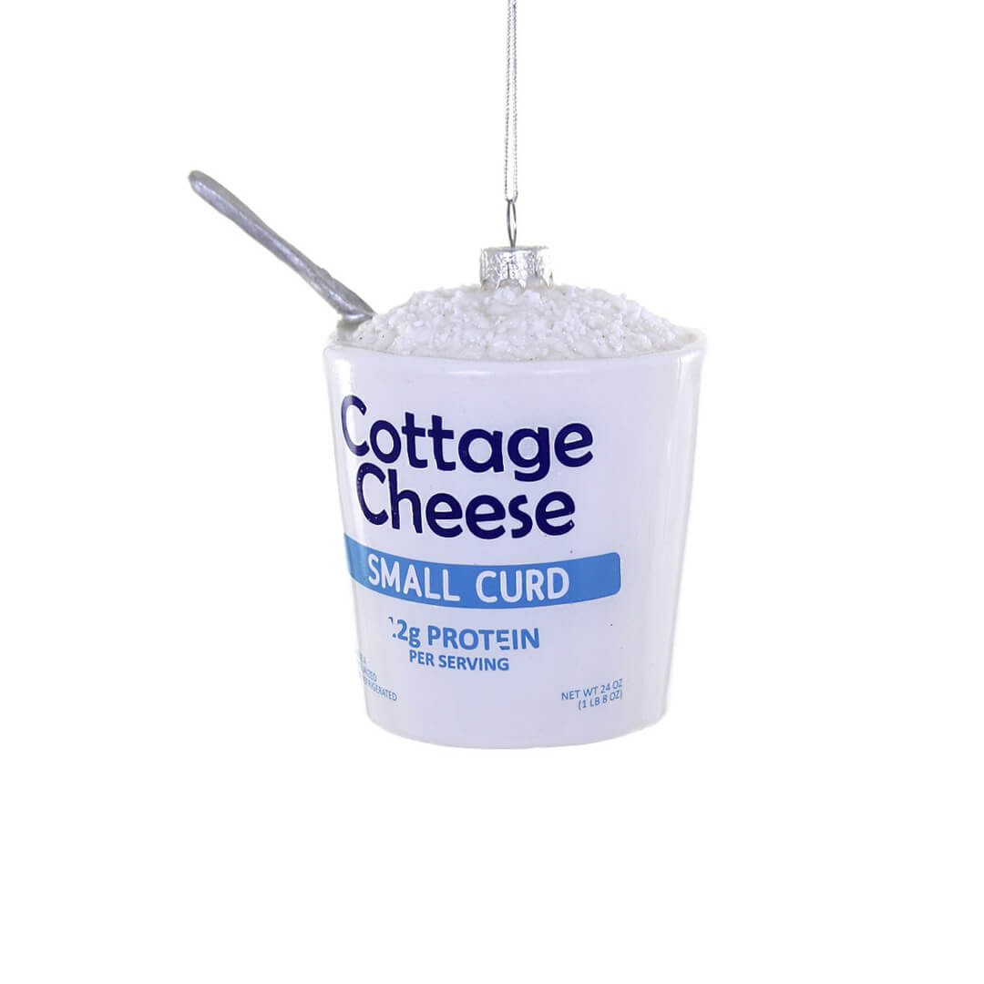 Cottage Cheese Ornament 3" - bubblegum market