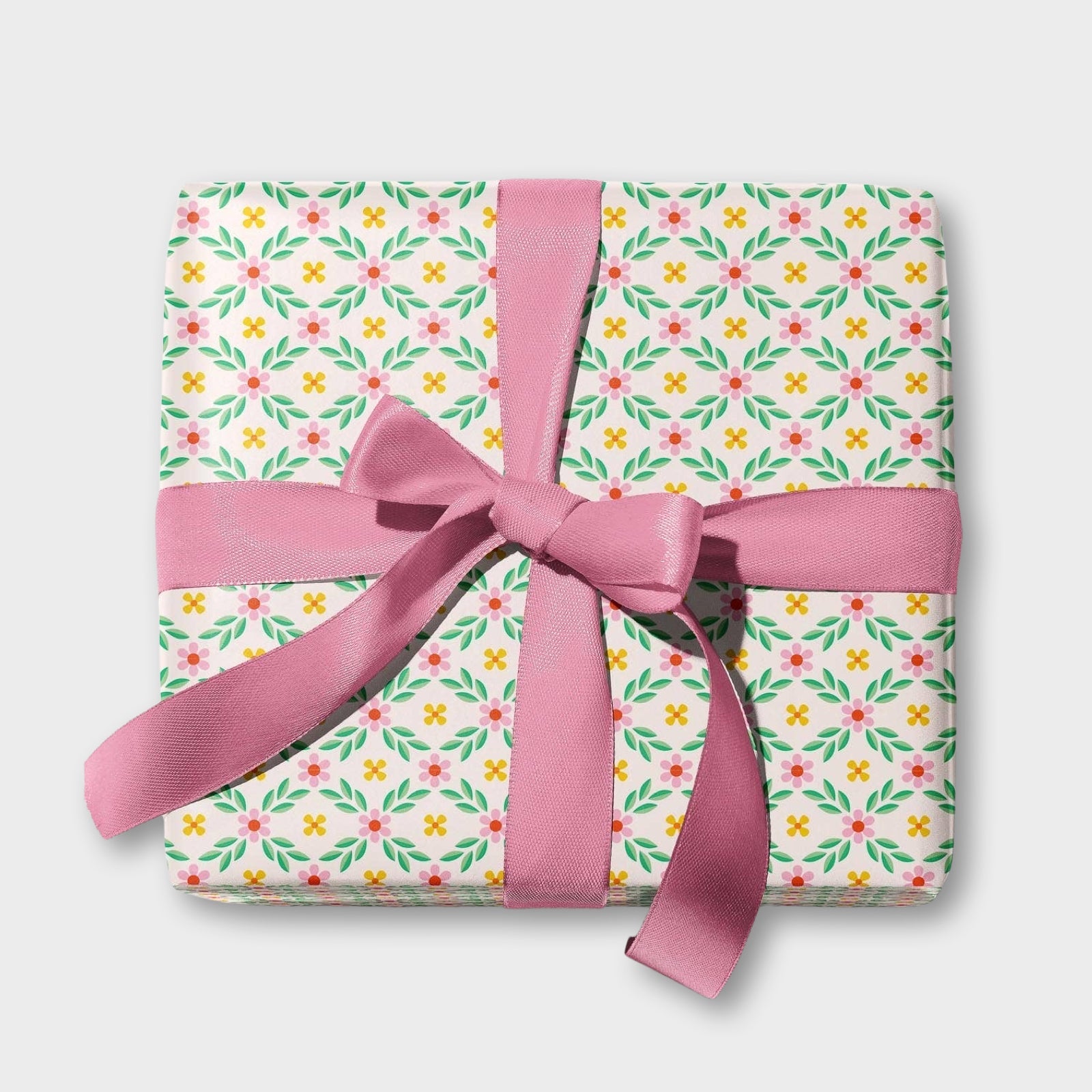 Cottage in the Woods Floral Gift Wrap Sheets (Roll of 3) - bubblegum market