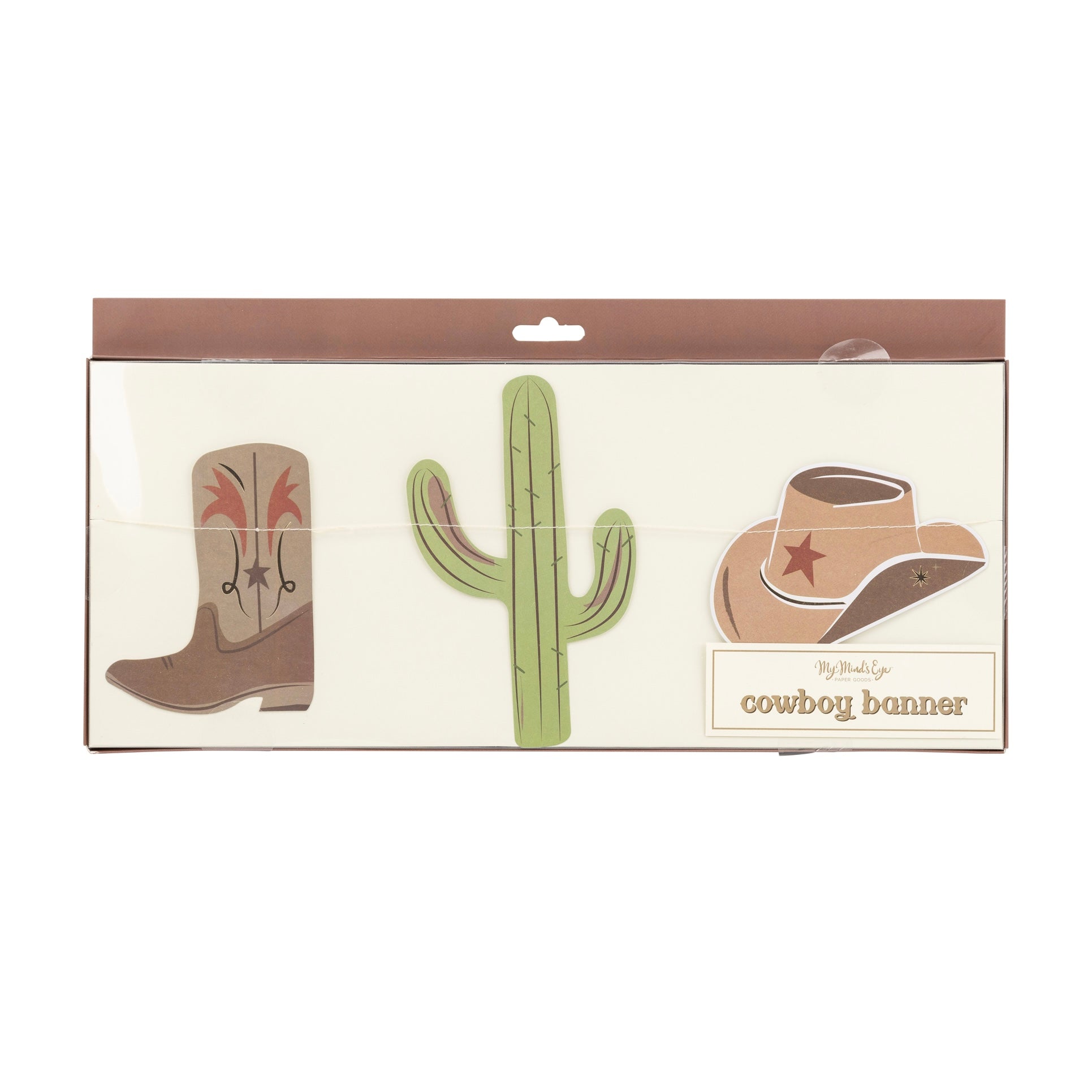 Cowboy Icon Banner - bubblegum market