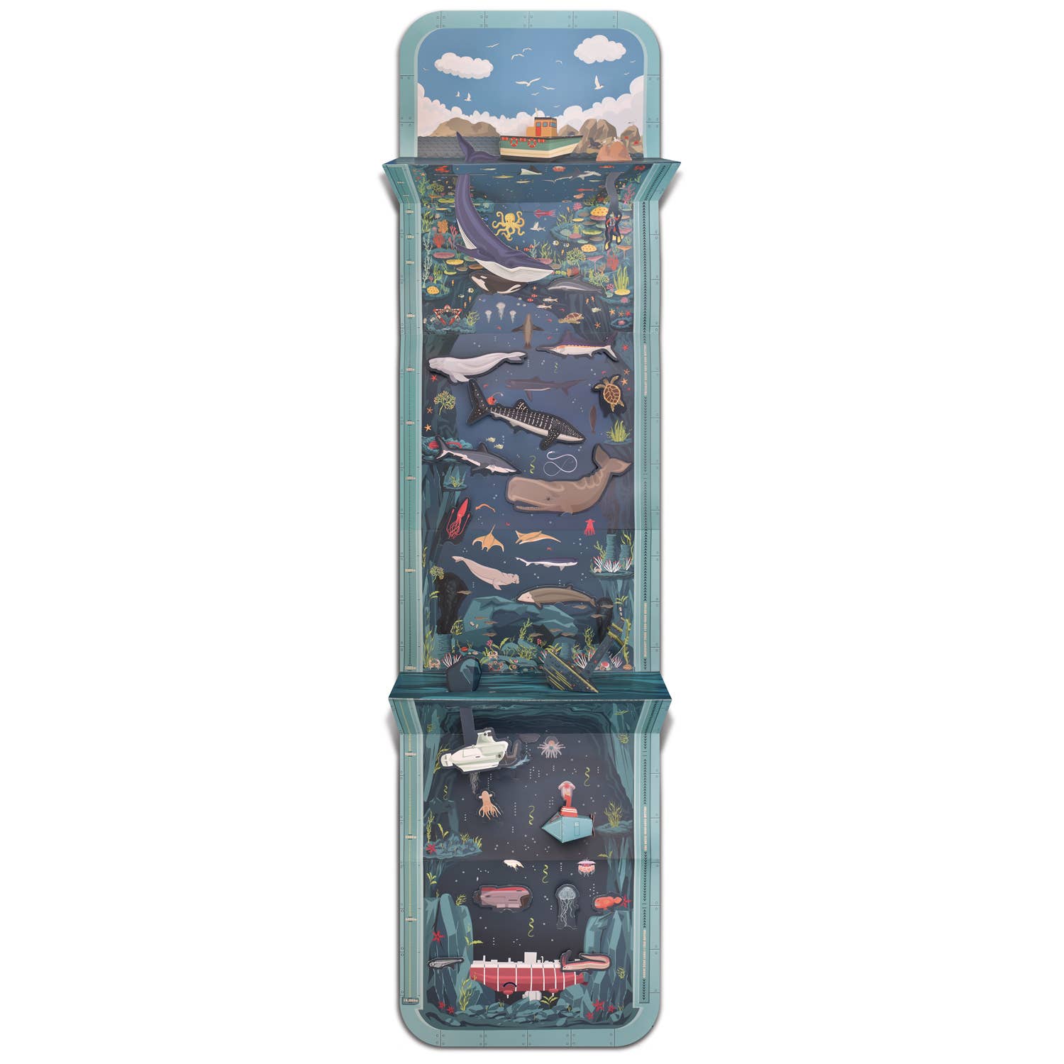 Create Your Own Deep Blue Seascape - bubblegum market