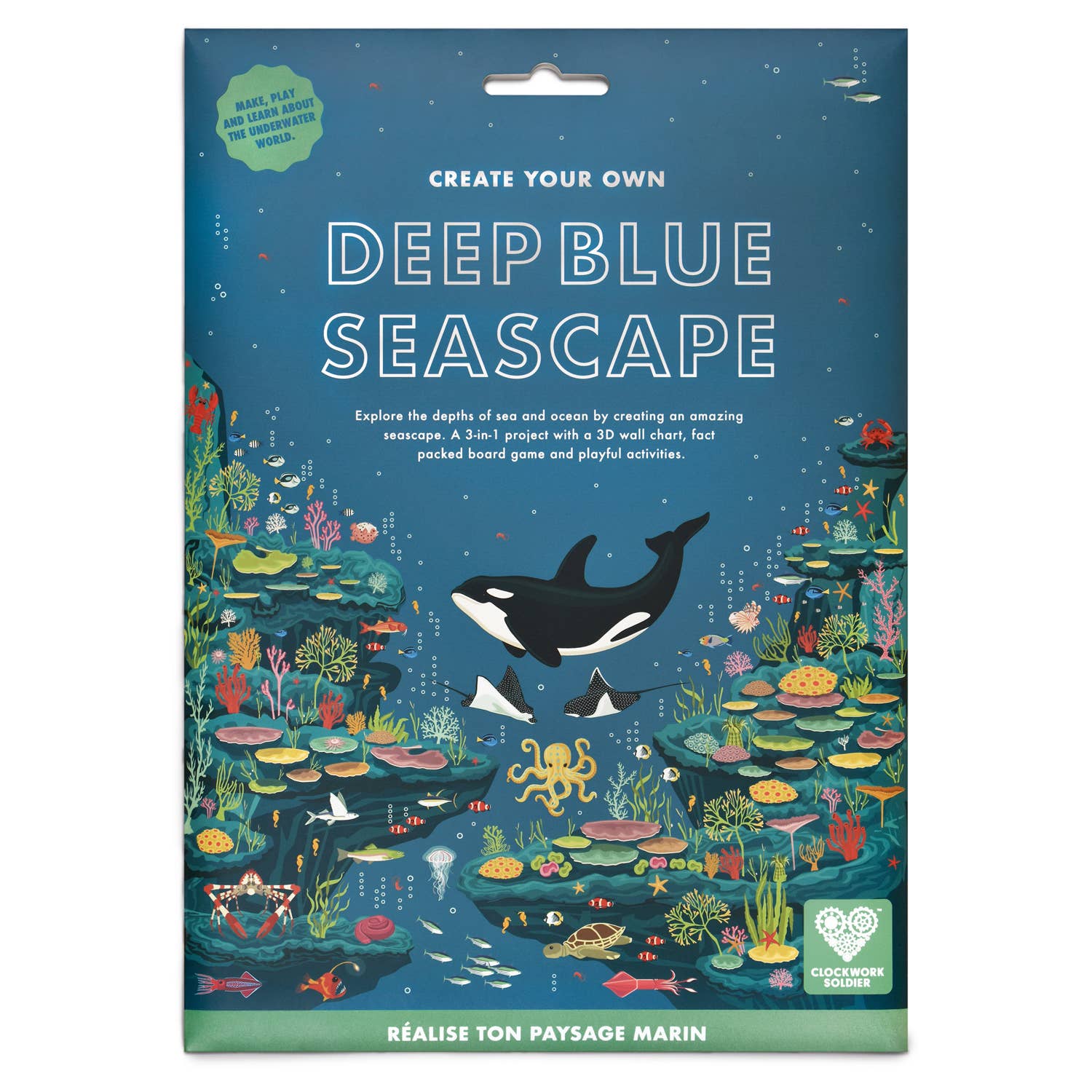 Create Your Own Deep Blue Seascape - bubblegum market