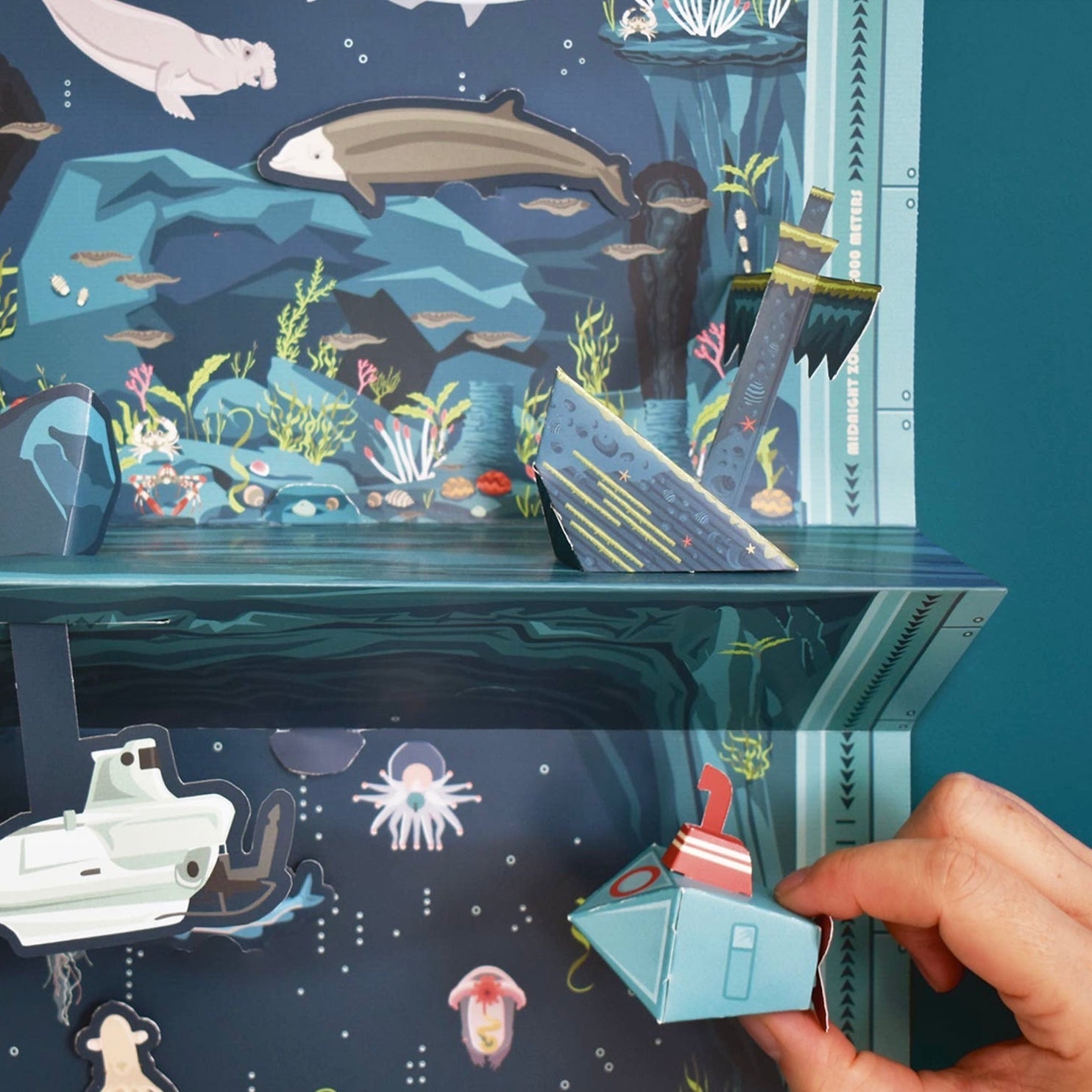 Create Your Own Deep Blue Seascape - bubblegum market