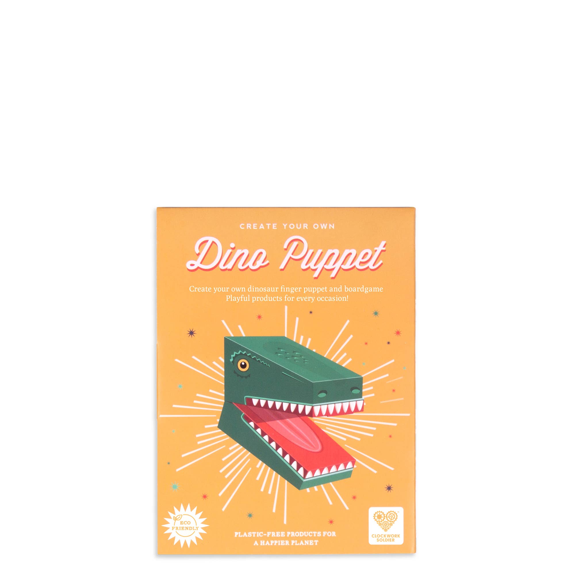 Create Your Own Dinosaur Finger Puppet - bubblegum market