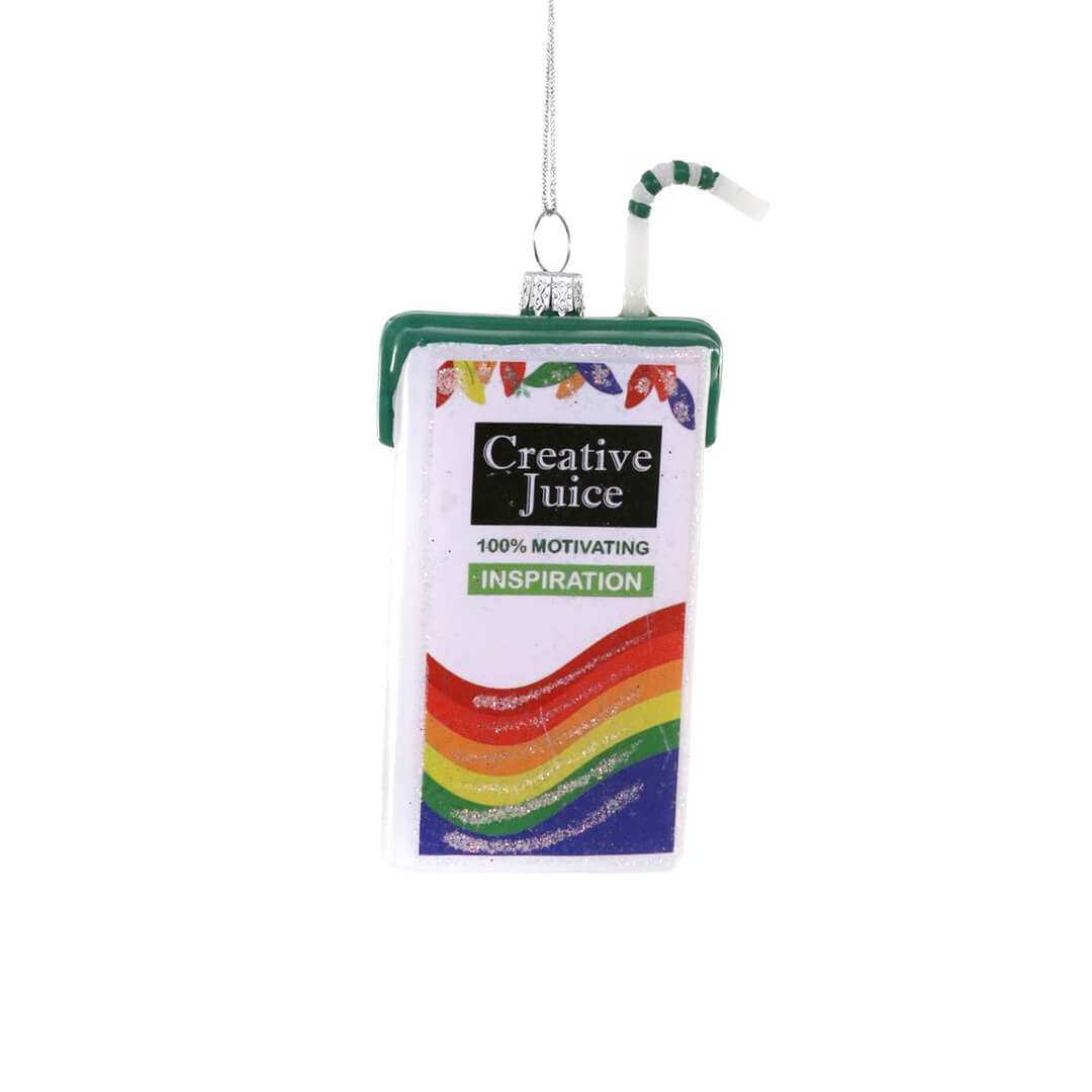 Creative Juice Ornament 4.25" - bubblegum market
