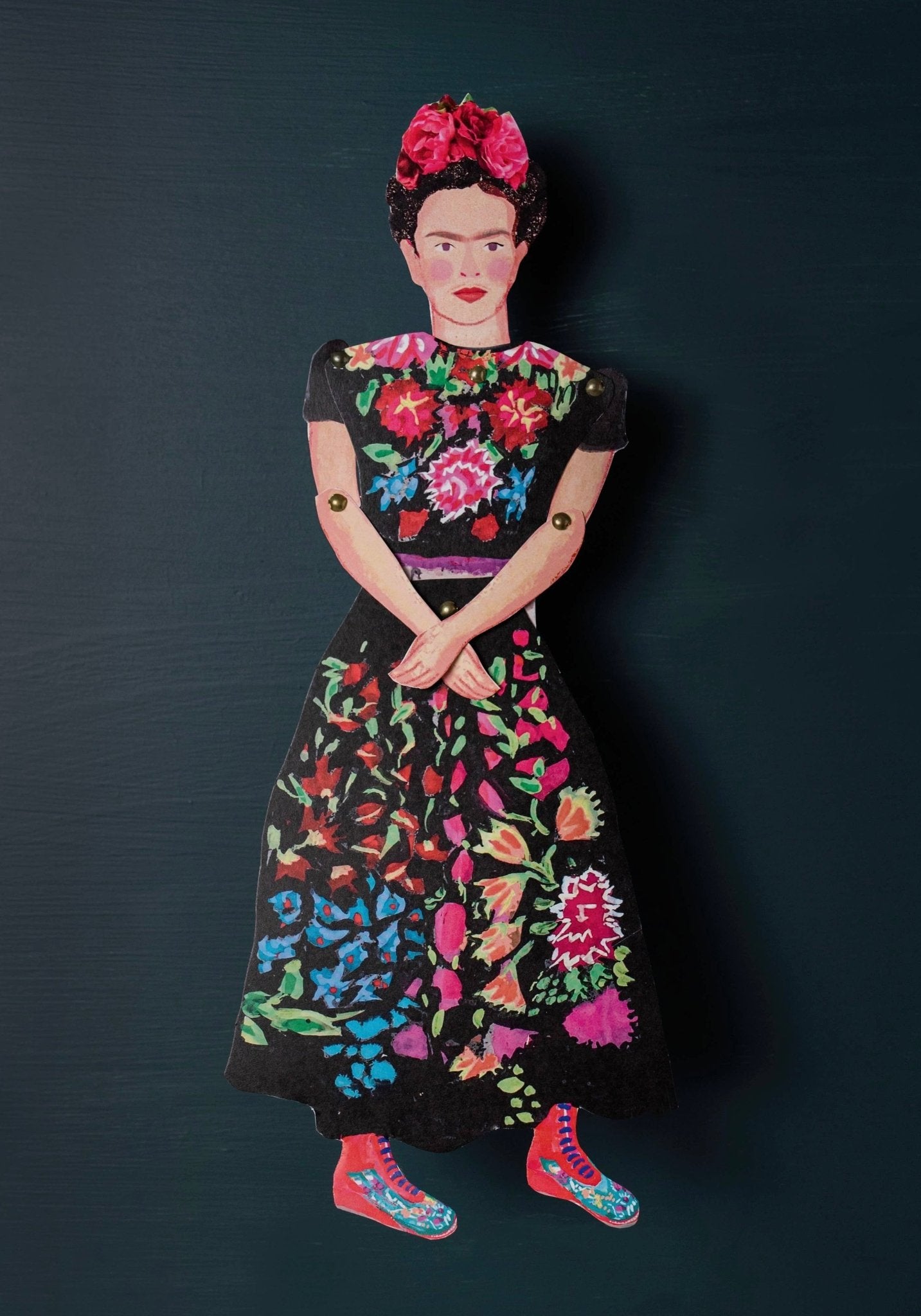 Cut & Make Frida Kahlo Paper Doll - bubblegum market