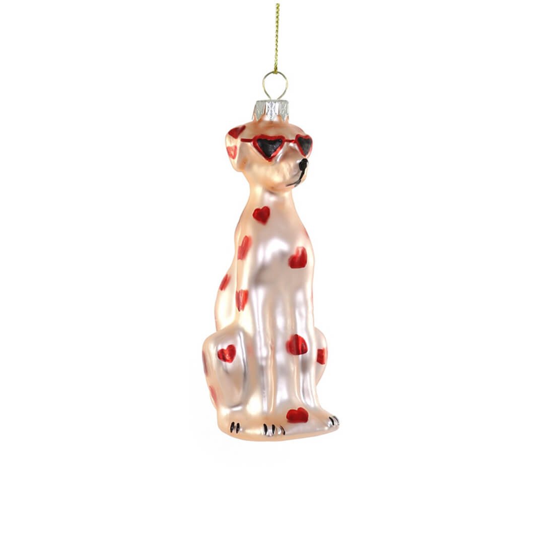Dalmatian Love Ornament 4.5" - bubblegum market