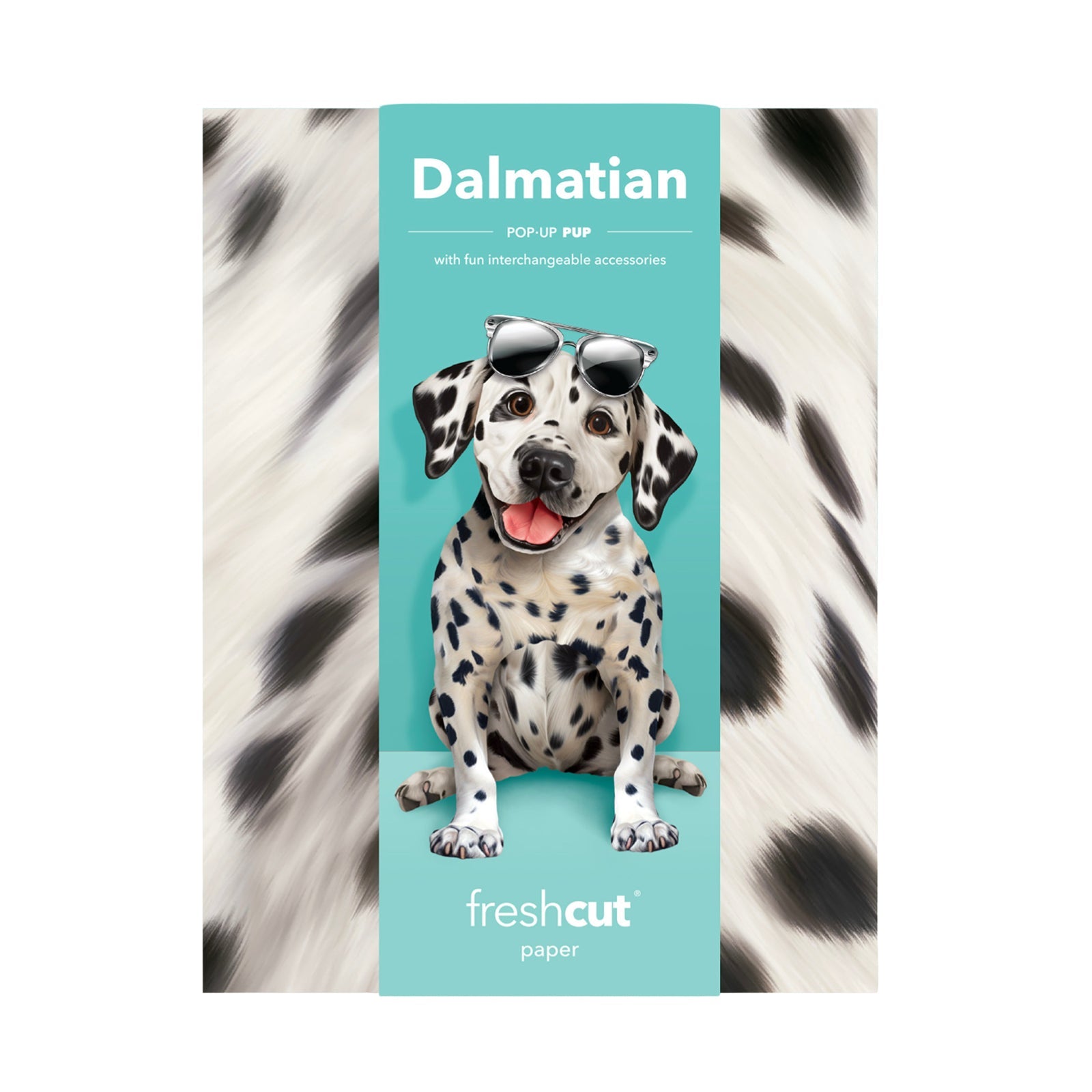 Dalmatian Pop - Up Pet Card - bubblegum market