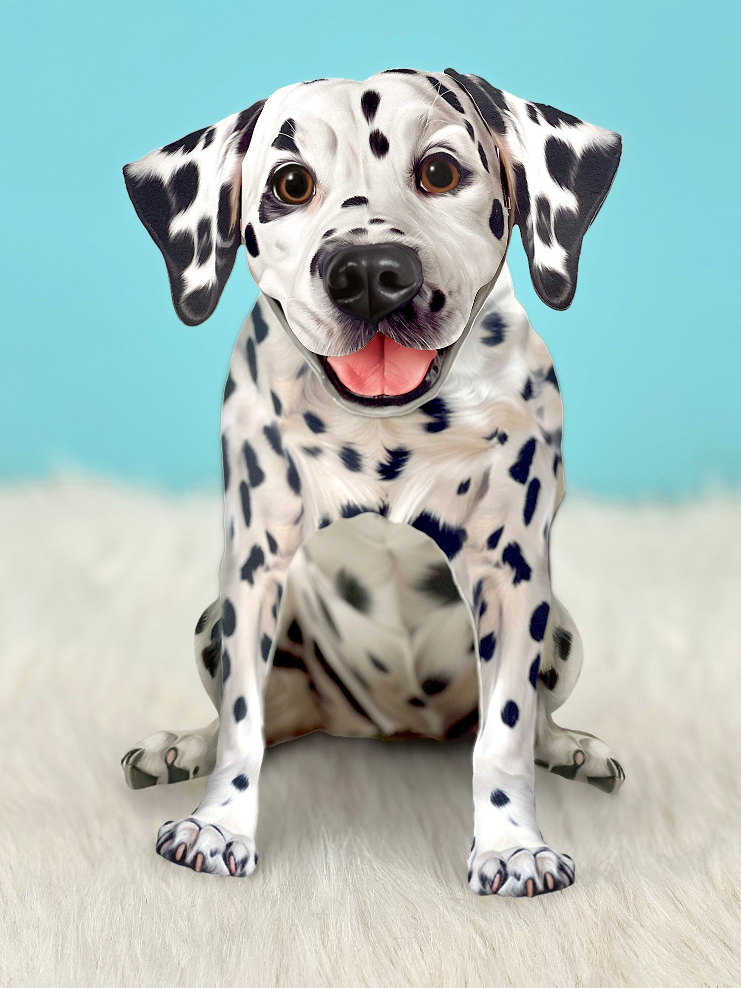 Dalmatian Pop - Up Pet Card - bubblegum market