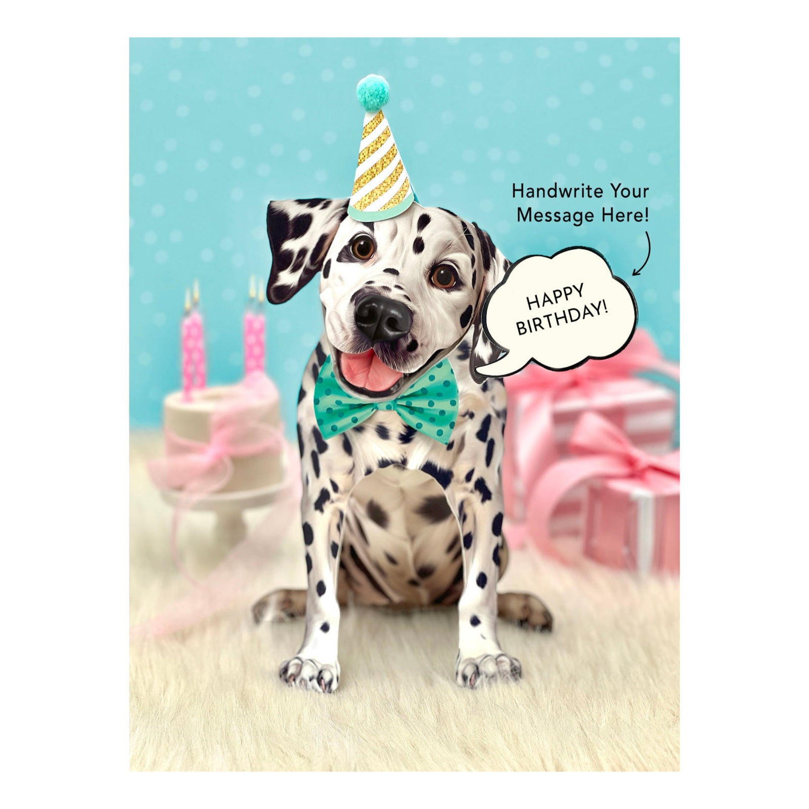 Dalmatian Pop - Up Pet Card - bubblegum market