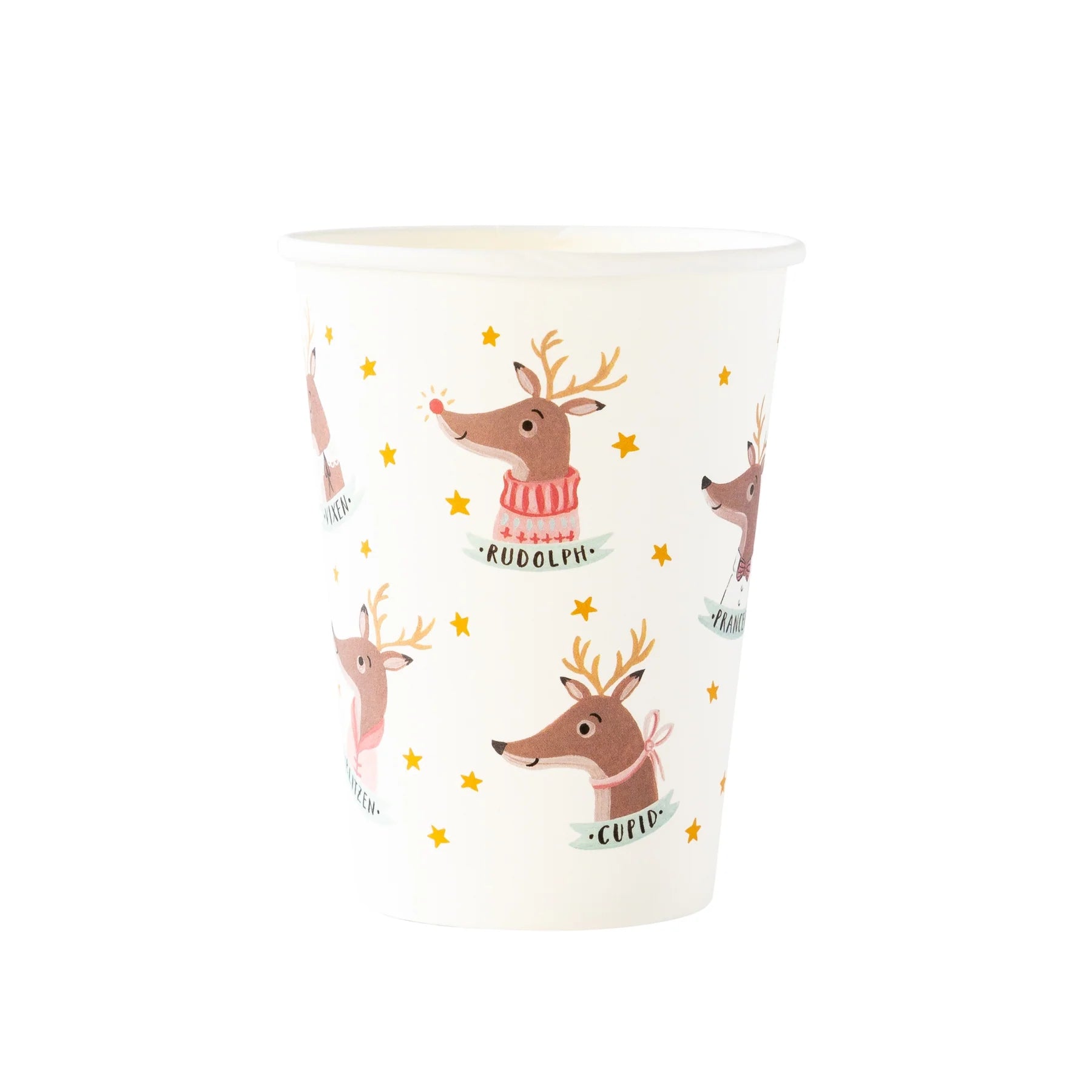 Dear Rudolph Christmas Party Cups - bubblegum market