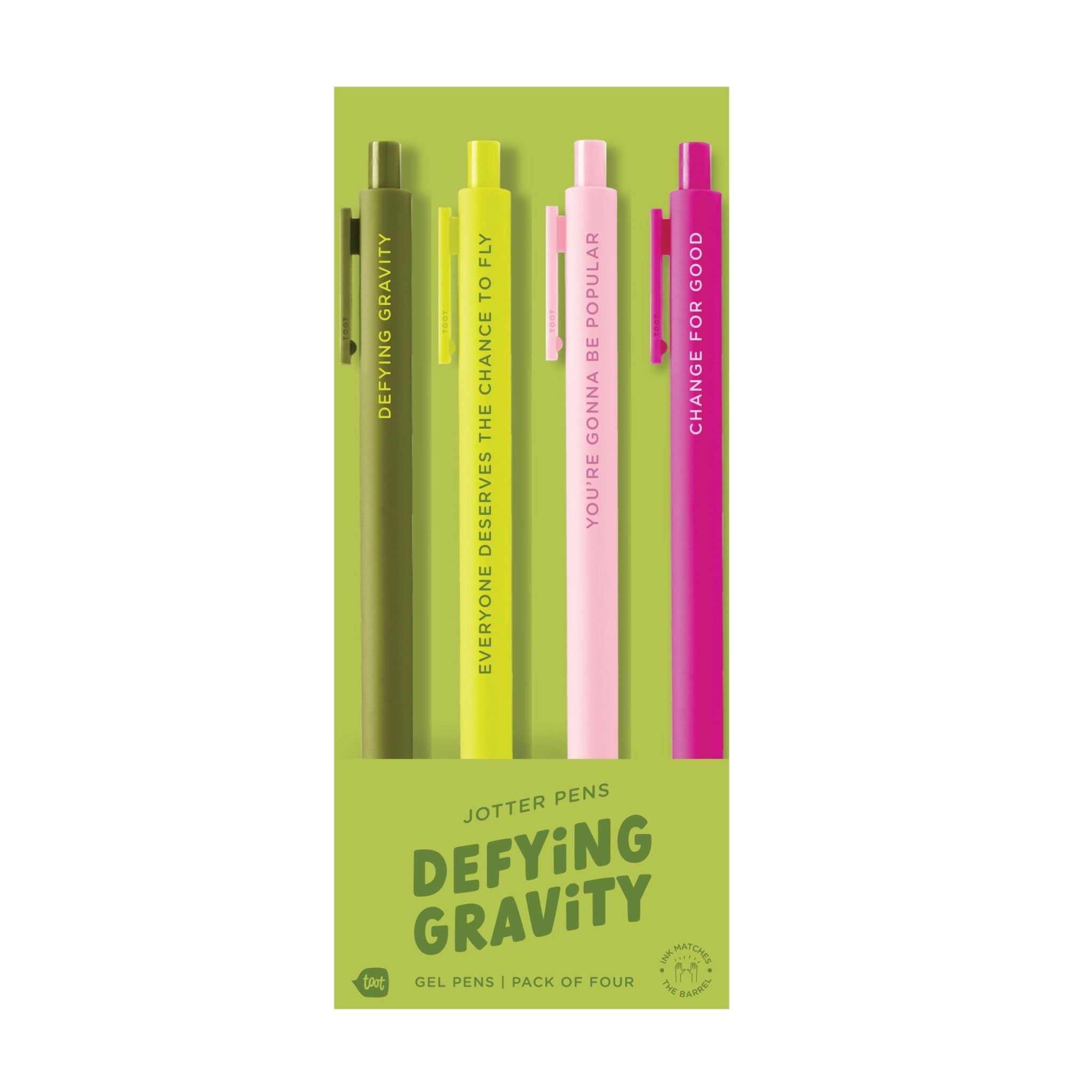 DEFYING GRAVITY Jotter Set - bubblegum market