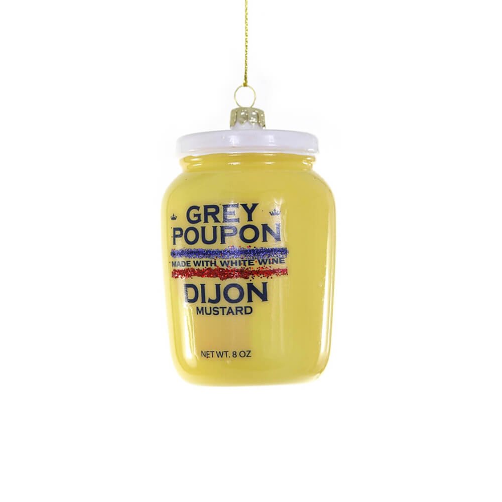 Dijon Mustard Ornament 3.75" - bubblegum market