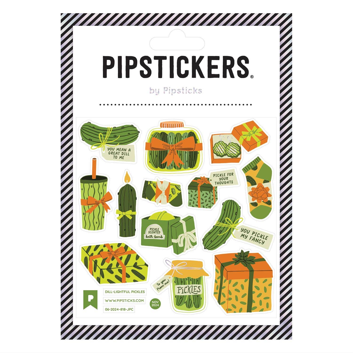 Dill - lightful Pickles Stickers - bubblegum market