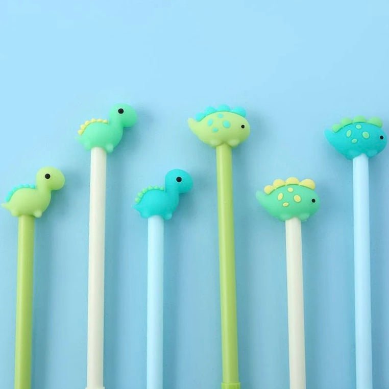 Dinosaur Gel Pen - bubblegum market