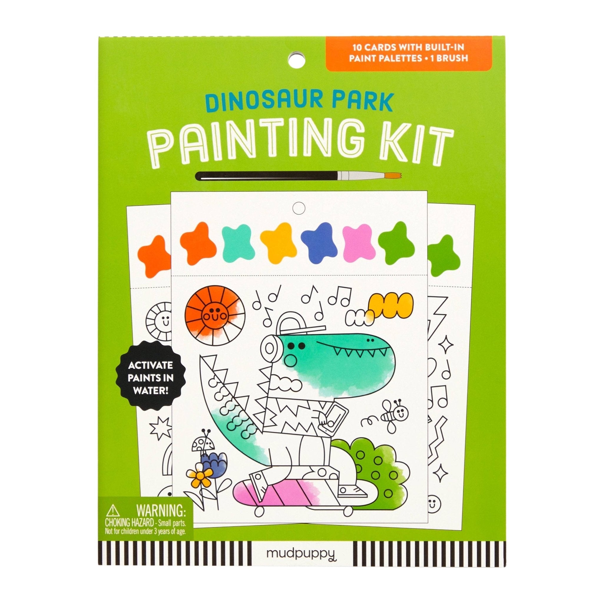 Dinosaur Park Painting Kit - bubblegum market