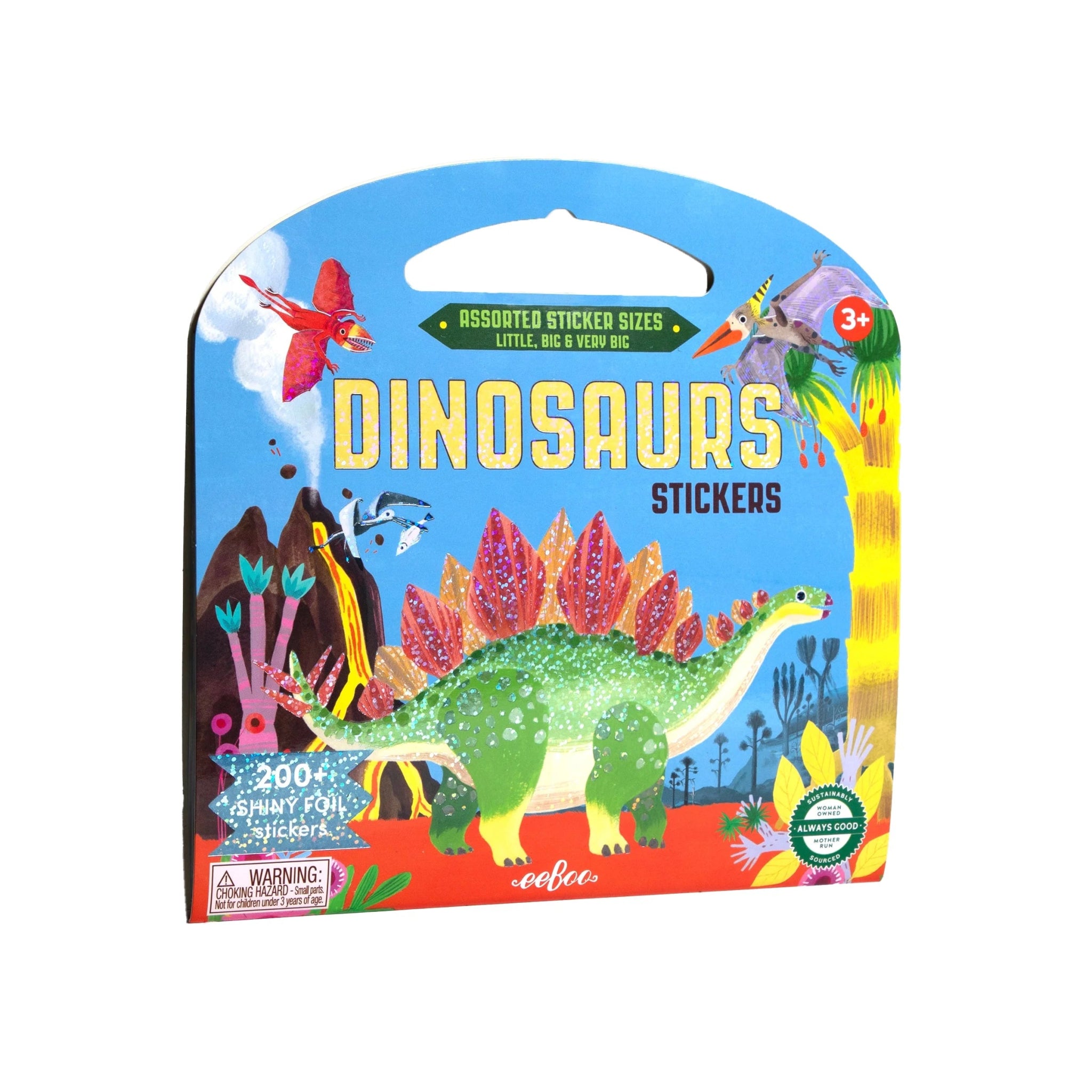 Dinosaur Shiny Sticker Book - bubblegum market