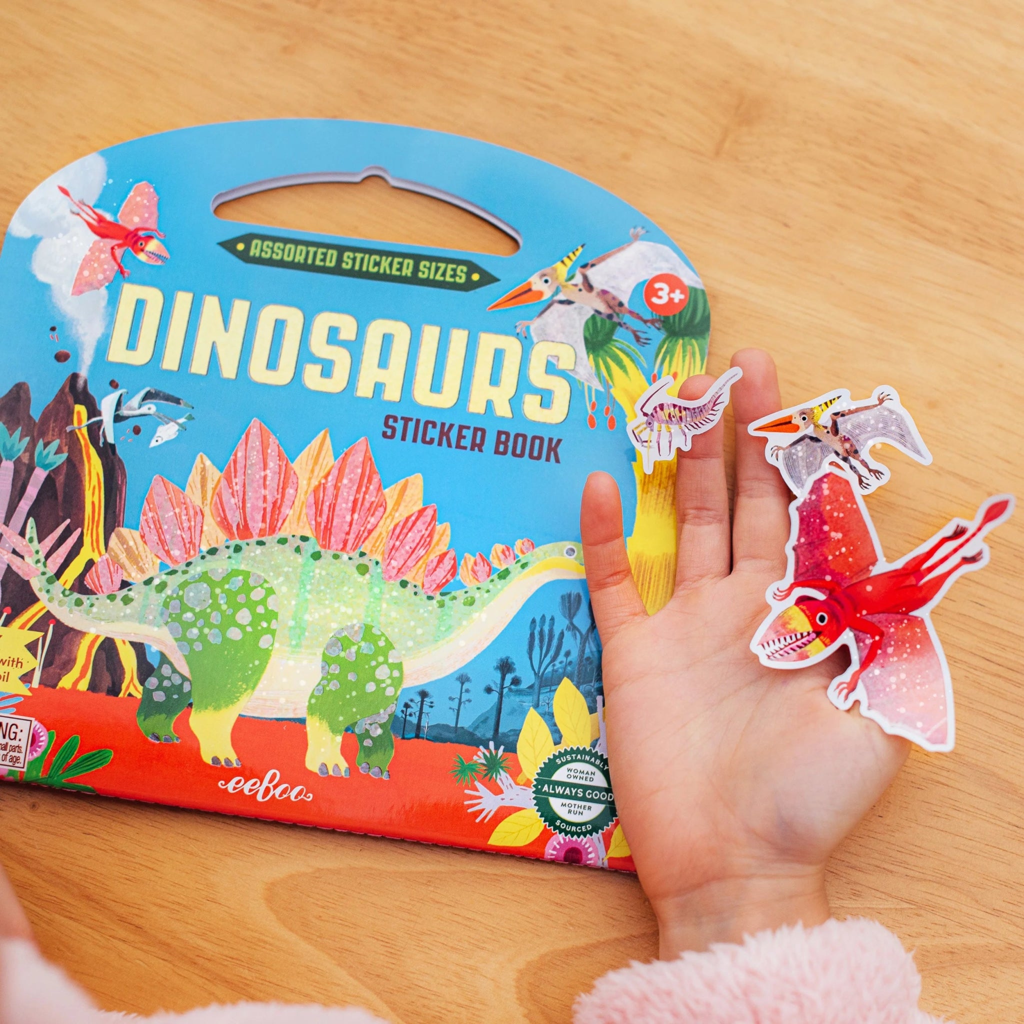 Dinosaur Shiny Sticker Book - bubblegum market