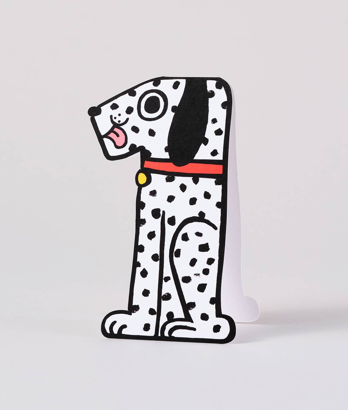 'Dog' 1st Birthday Kid's Birthday Number Card - bubblegum market