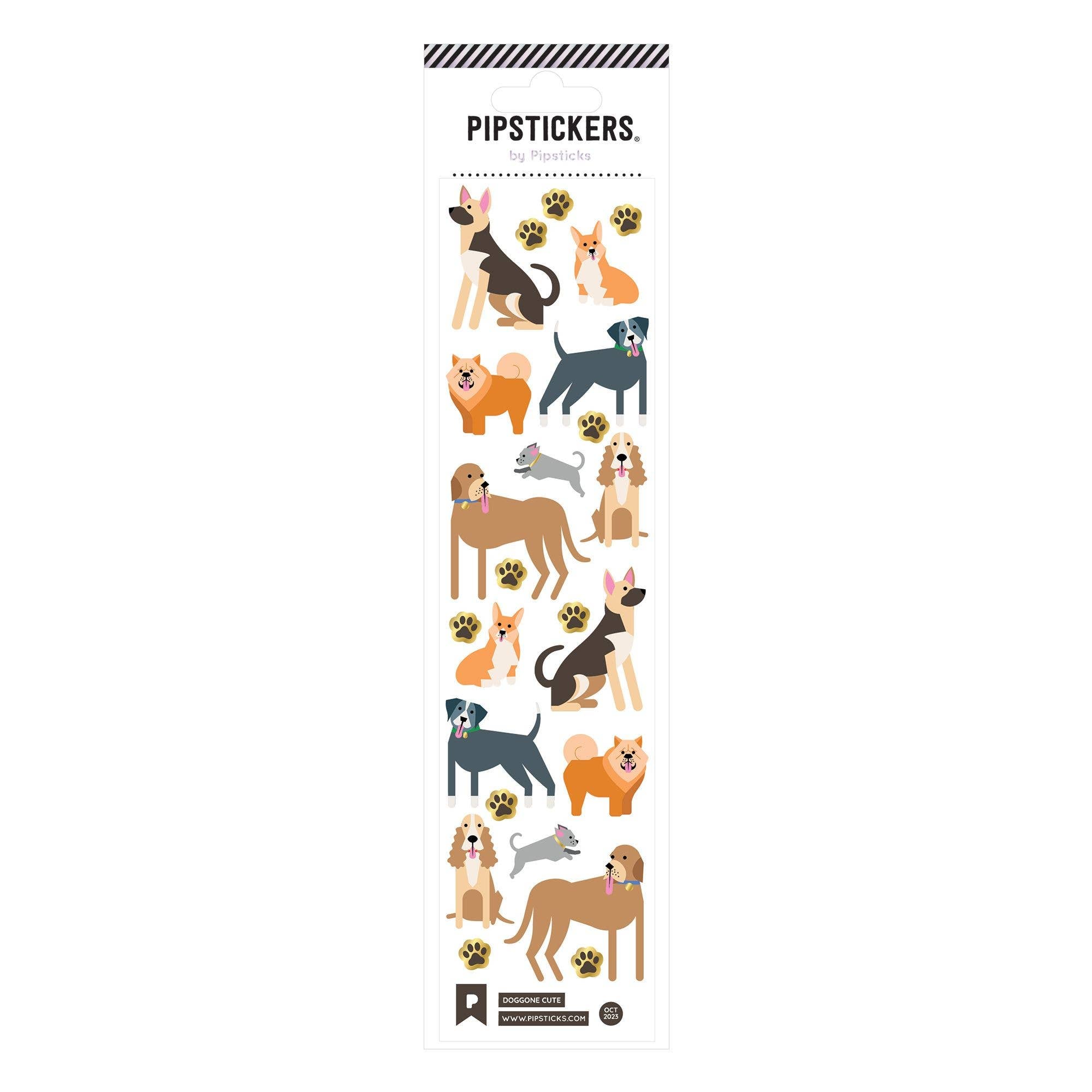 Doggone Cute Stickers - bubblegum market