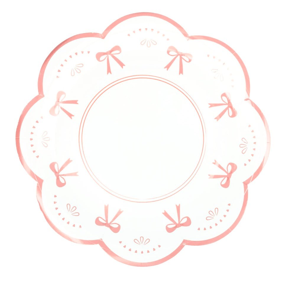 Doily Paper Plates 9.25" - bubblegum market